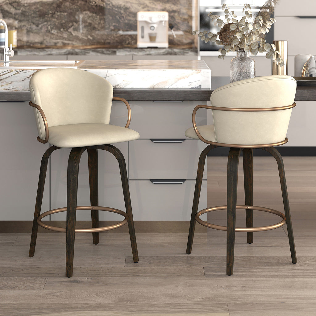 Lawson 26" Counter Stool W/Swivel, Set Of 2