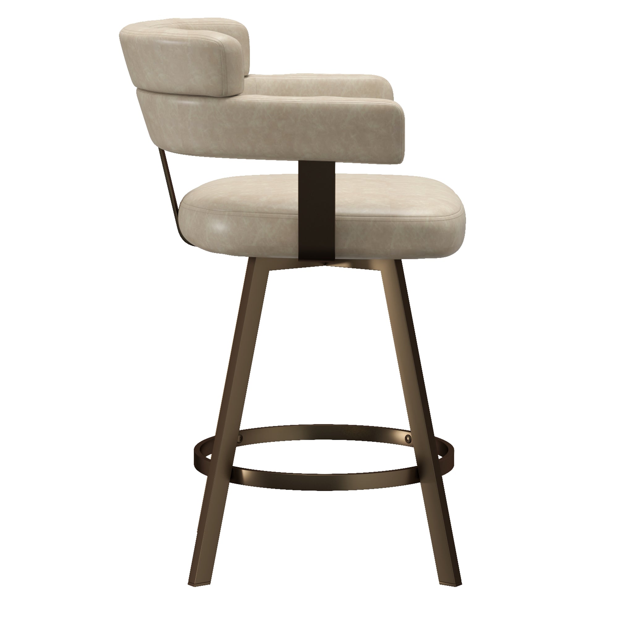 Oberon 26" Counter Stool W/Swivel, Set Of 2