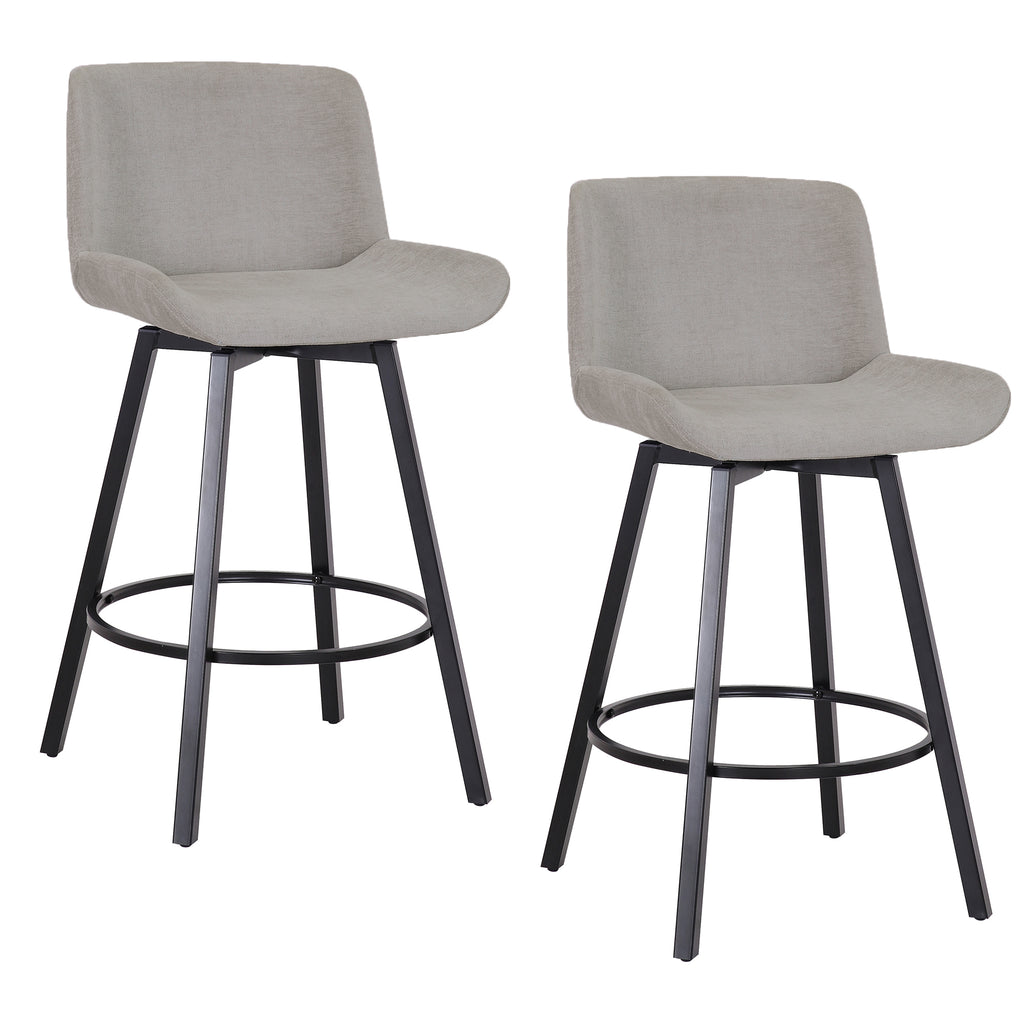 Fern 26" Counter Stool W/Swivel, Set Of 2