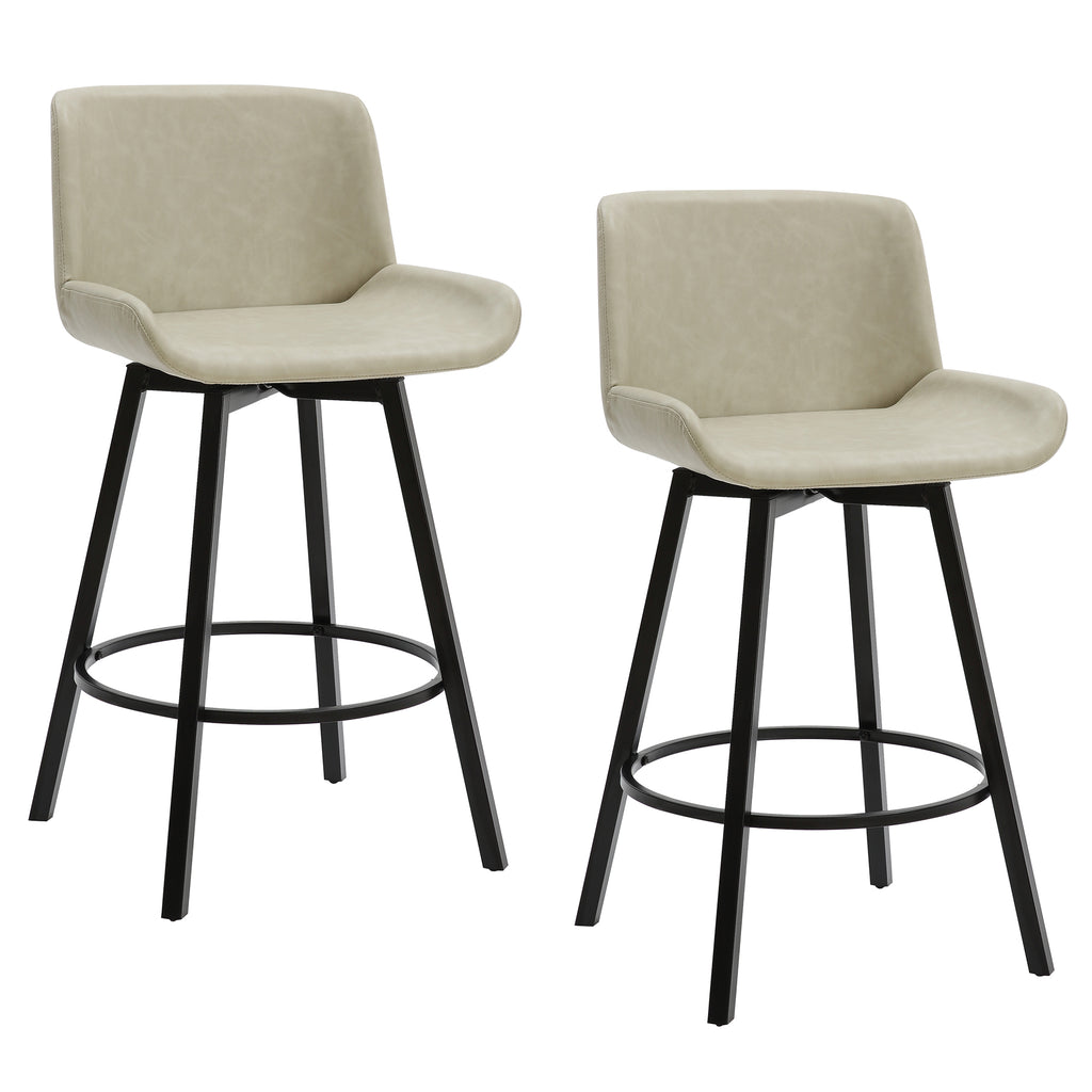 Fern 26" Counter Stool W/Swivel, Set Of 2