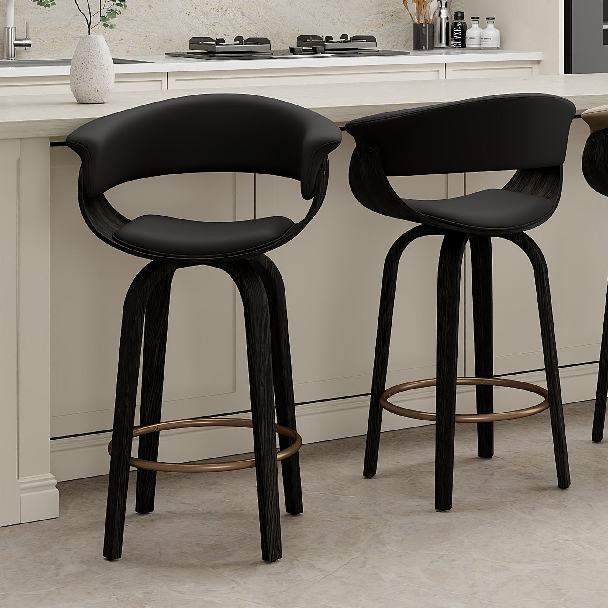 Holt 26" Counter Stool W/Swivel, Set Of 2