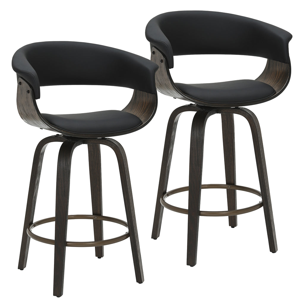 Holt 26" Counter Stool W/Swivel, Set Of 2