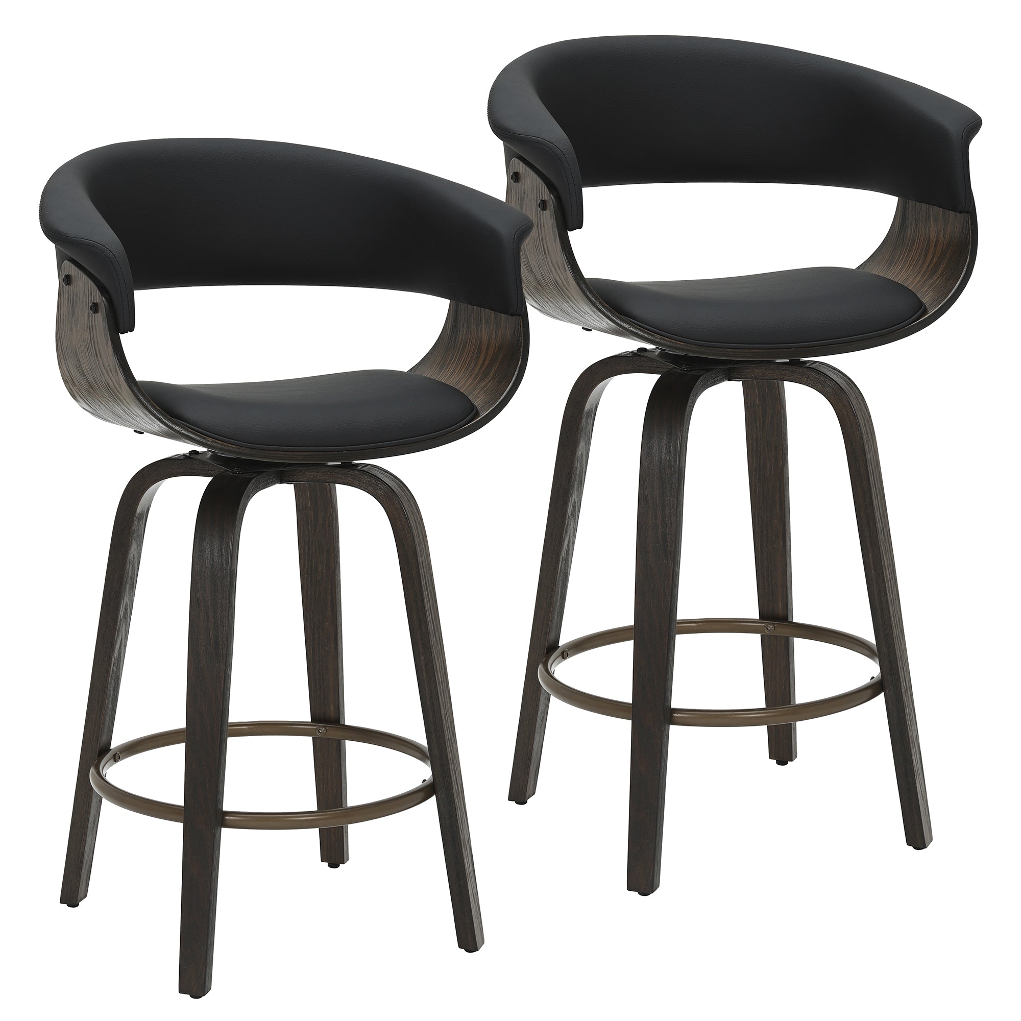 Holt 26" Counter Stool W/Swivel, Set Of 2