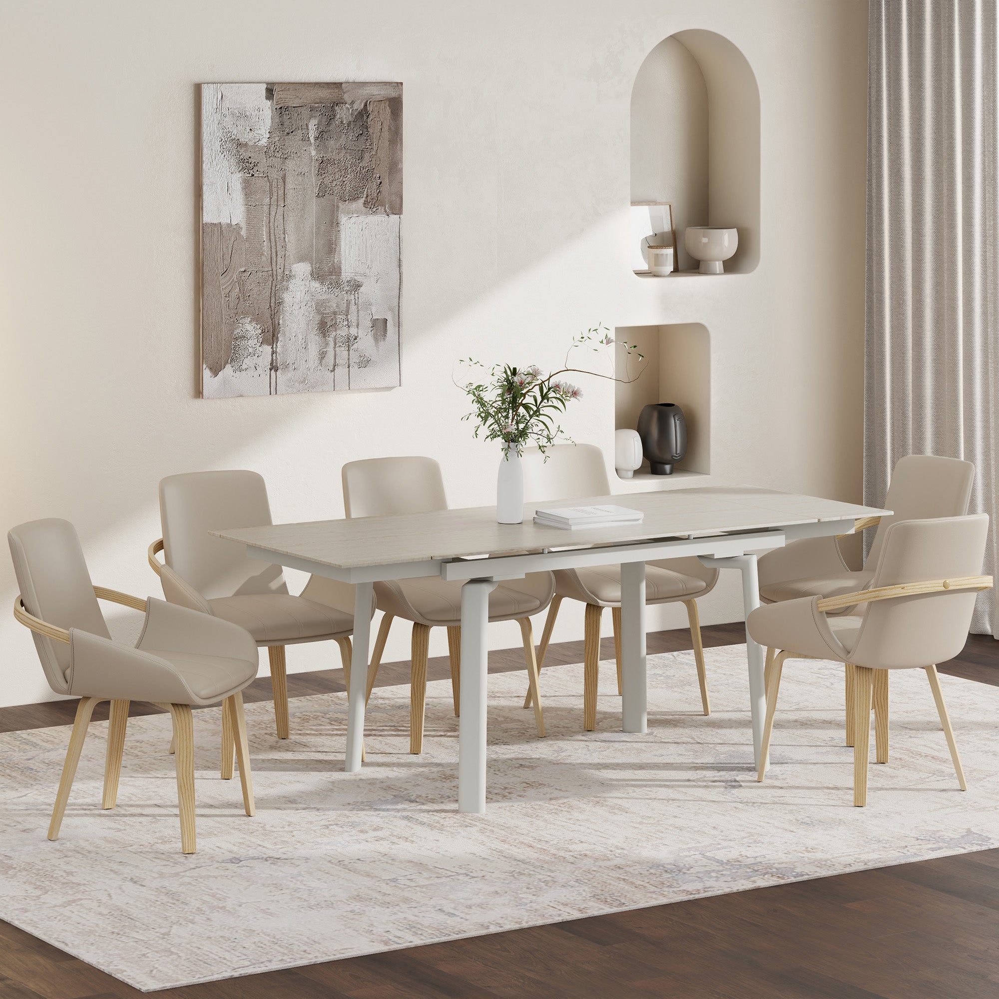 Bellaro/Caspian 7Pc Dining Set