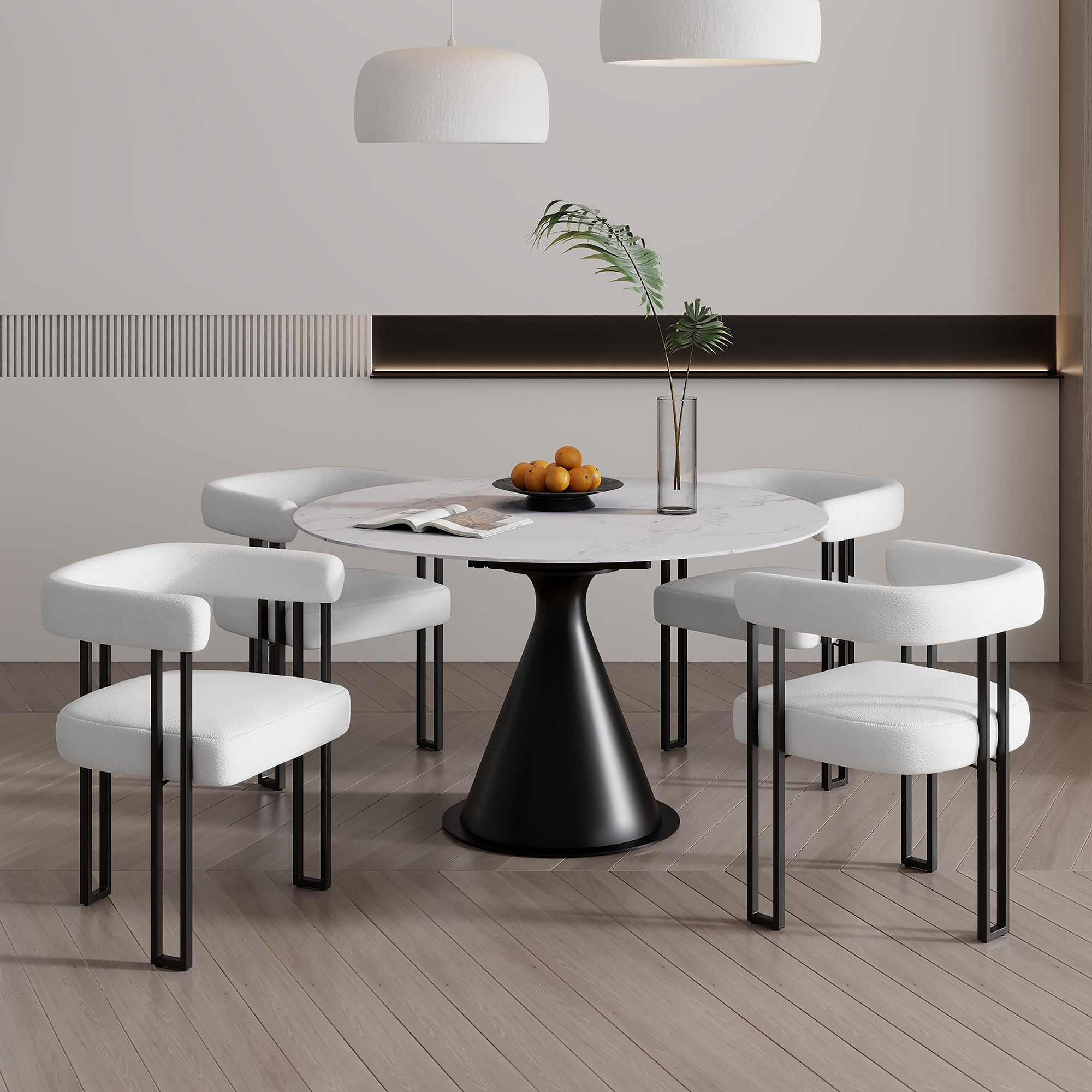 Calisto/Scarlet 5Pc Dining Set