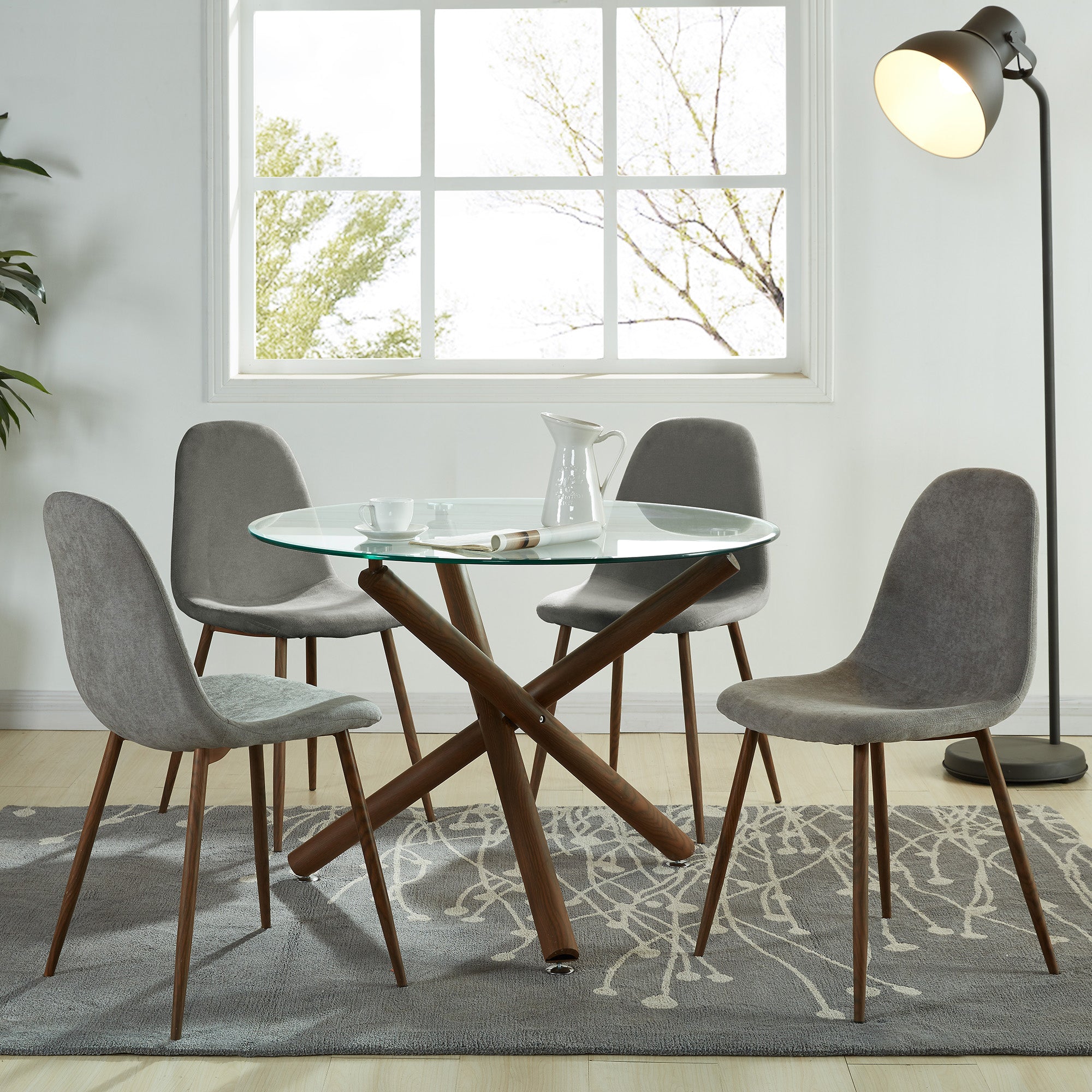 Rocca/Lyna 5Pc Dining Set