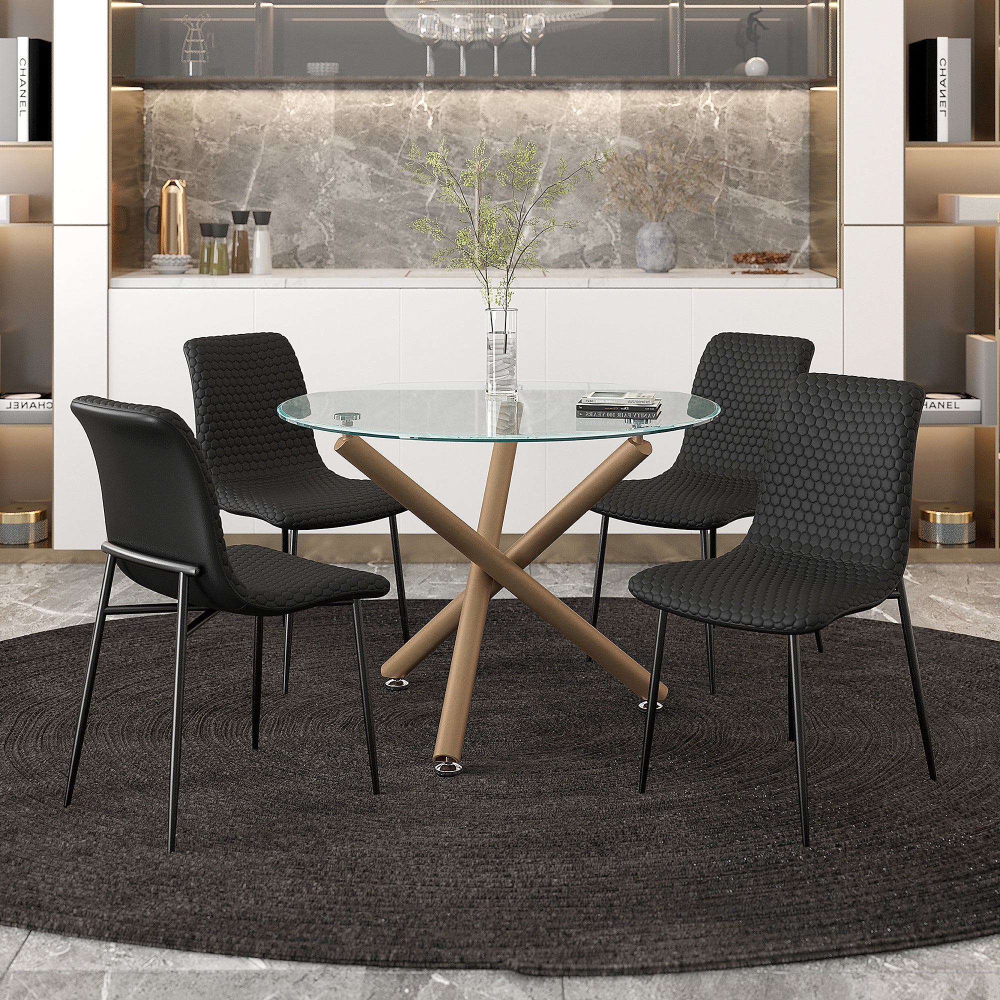 Carmilla//Brixx 5Pc Dining Set