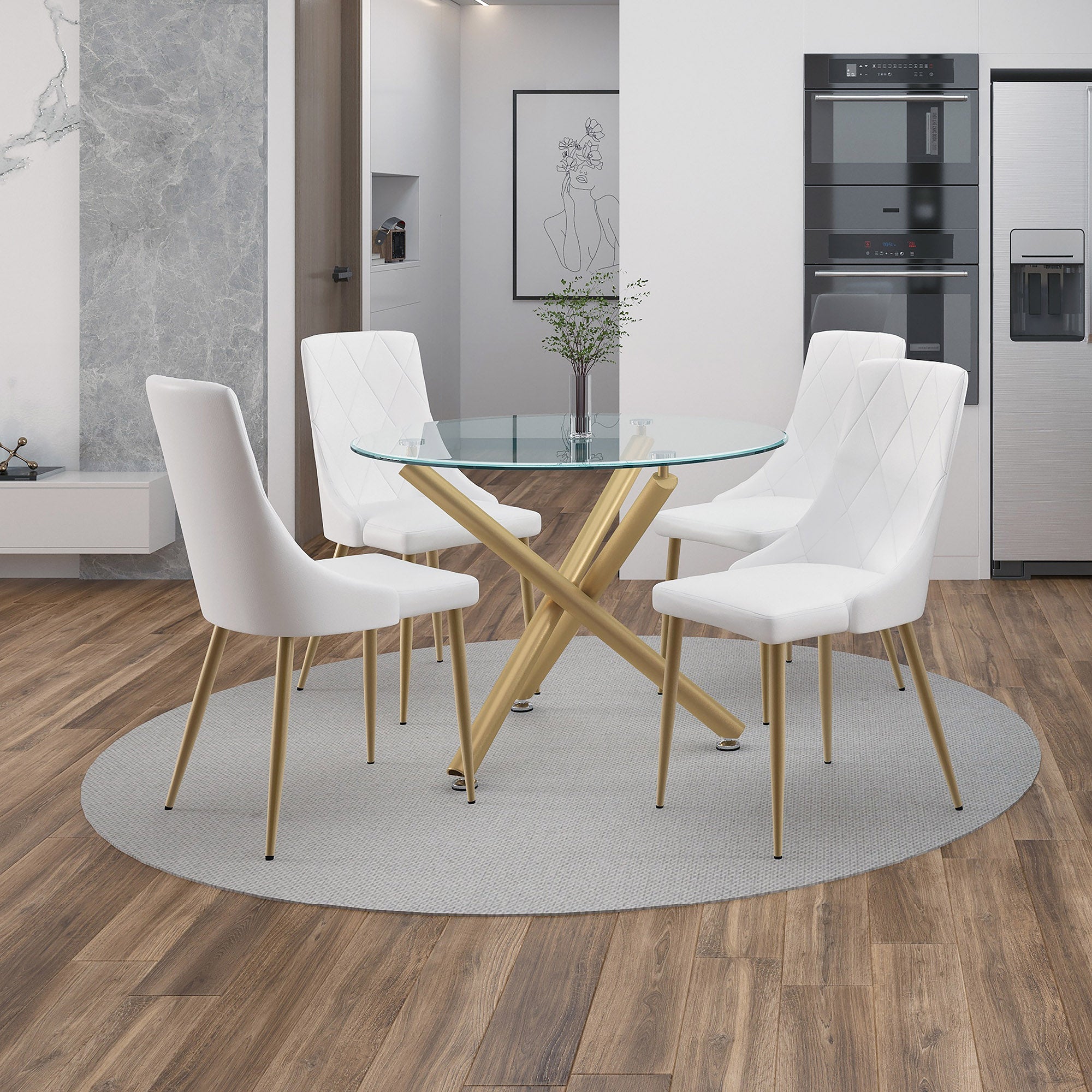 Carmilla/Antoine 5Pc Dining Set