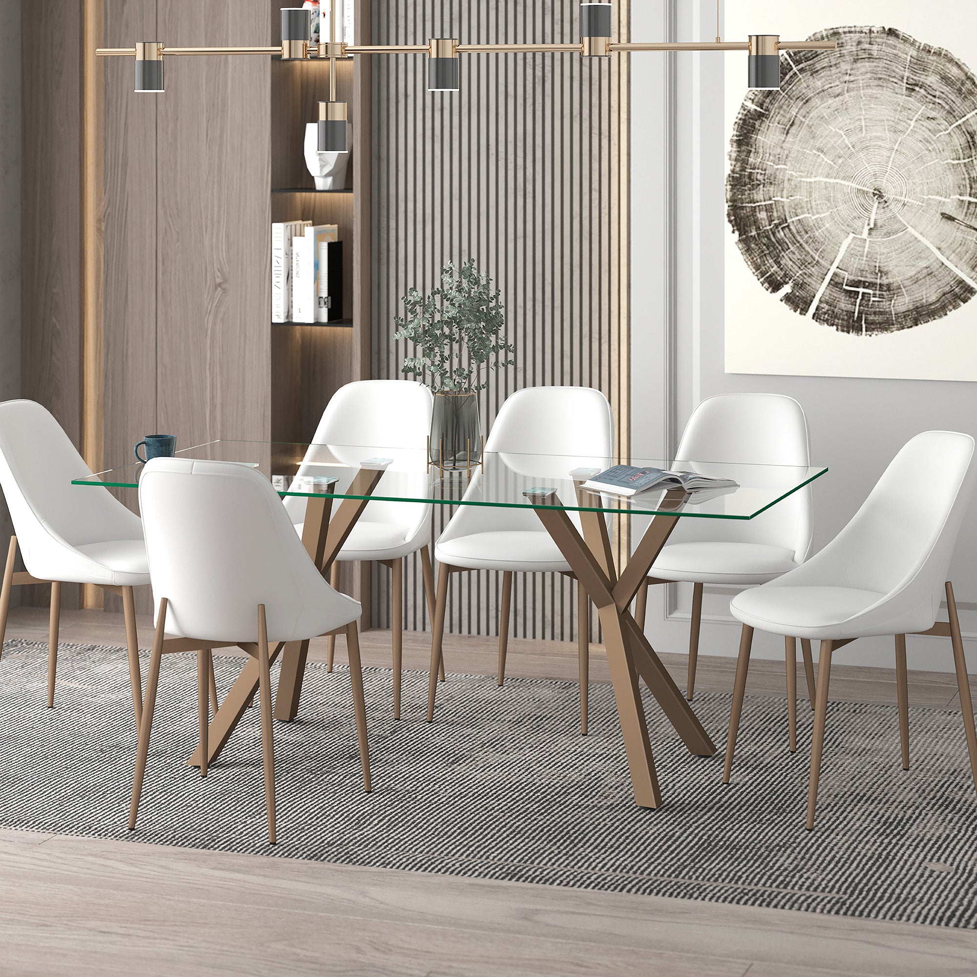 Stark/Cleo 7Pc Dining Set