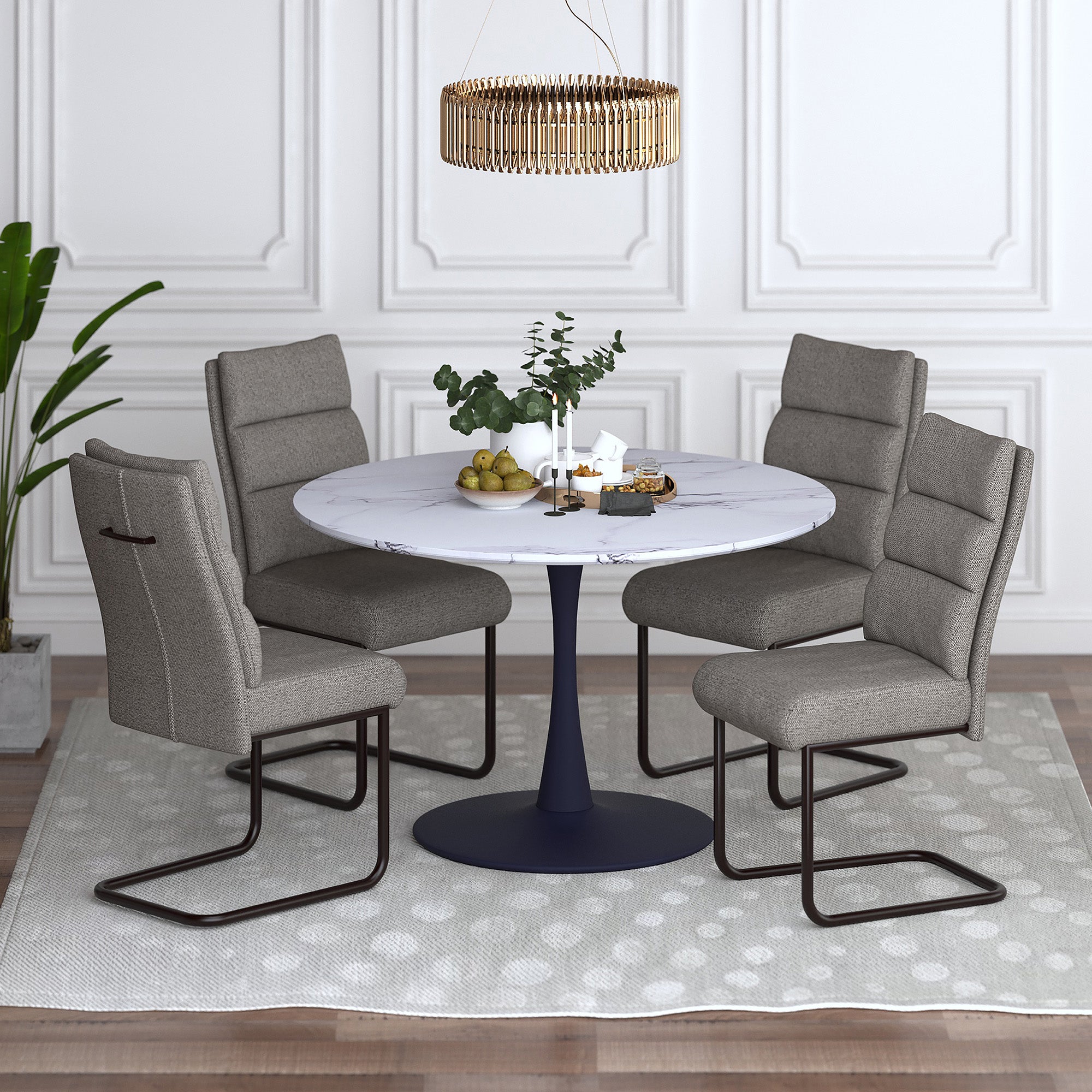 Zilo/Brodi 5Pc Dining Set