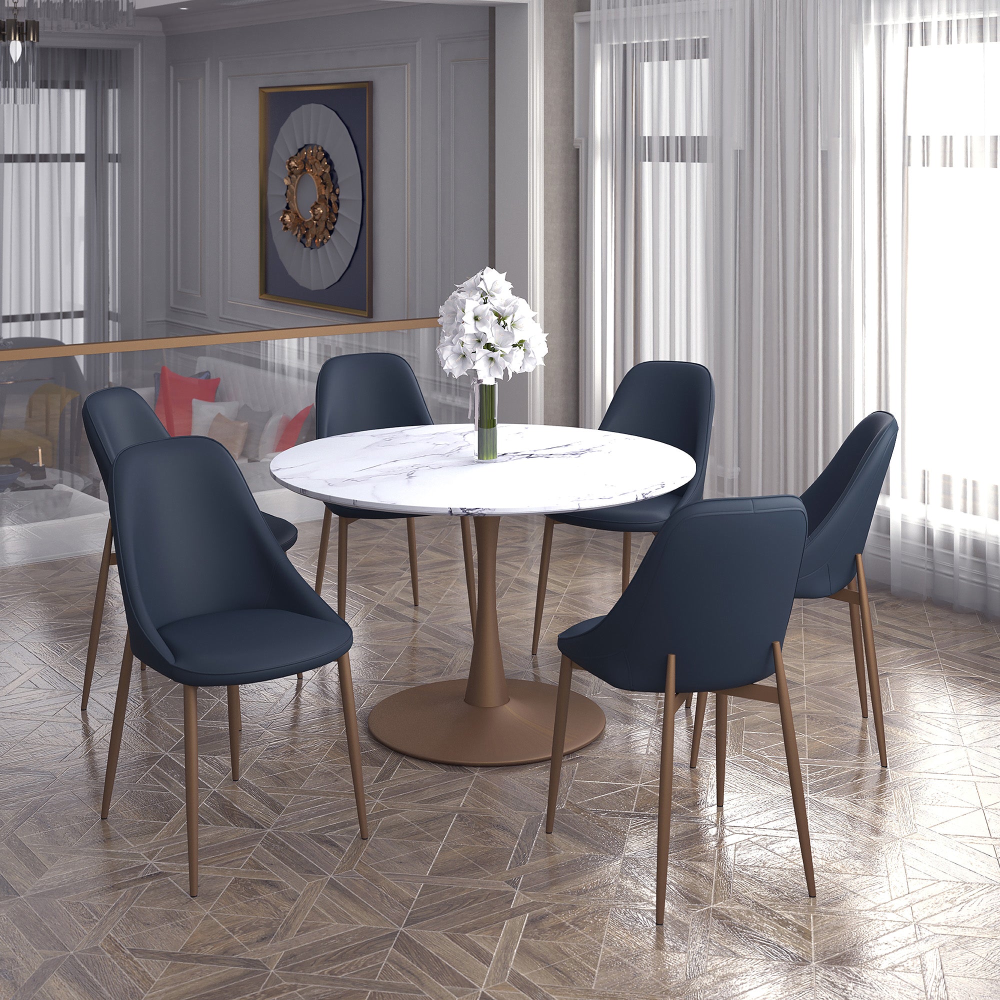 Zilo/Cleo 7Pc Dining Set