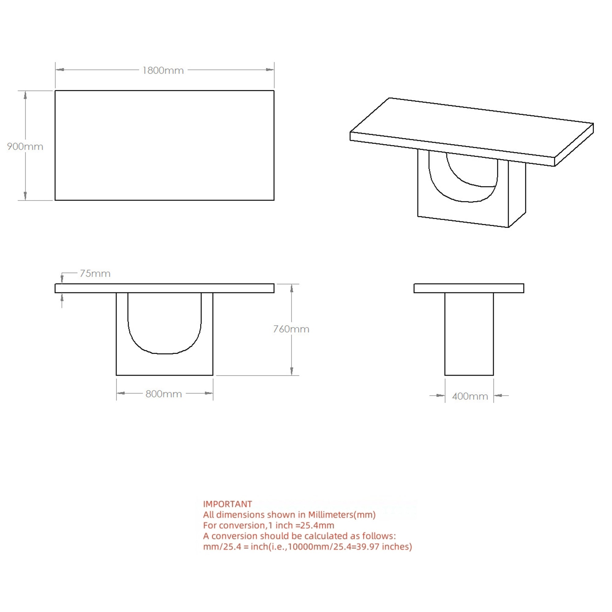 Aurelia/Mateo 7Pc Dining Set