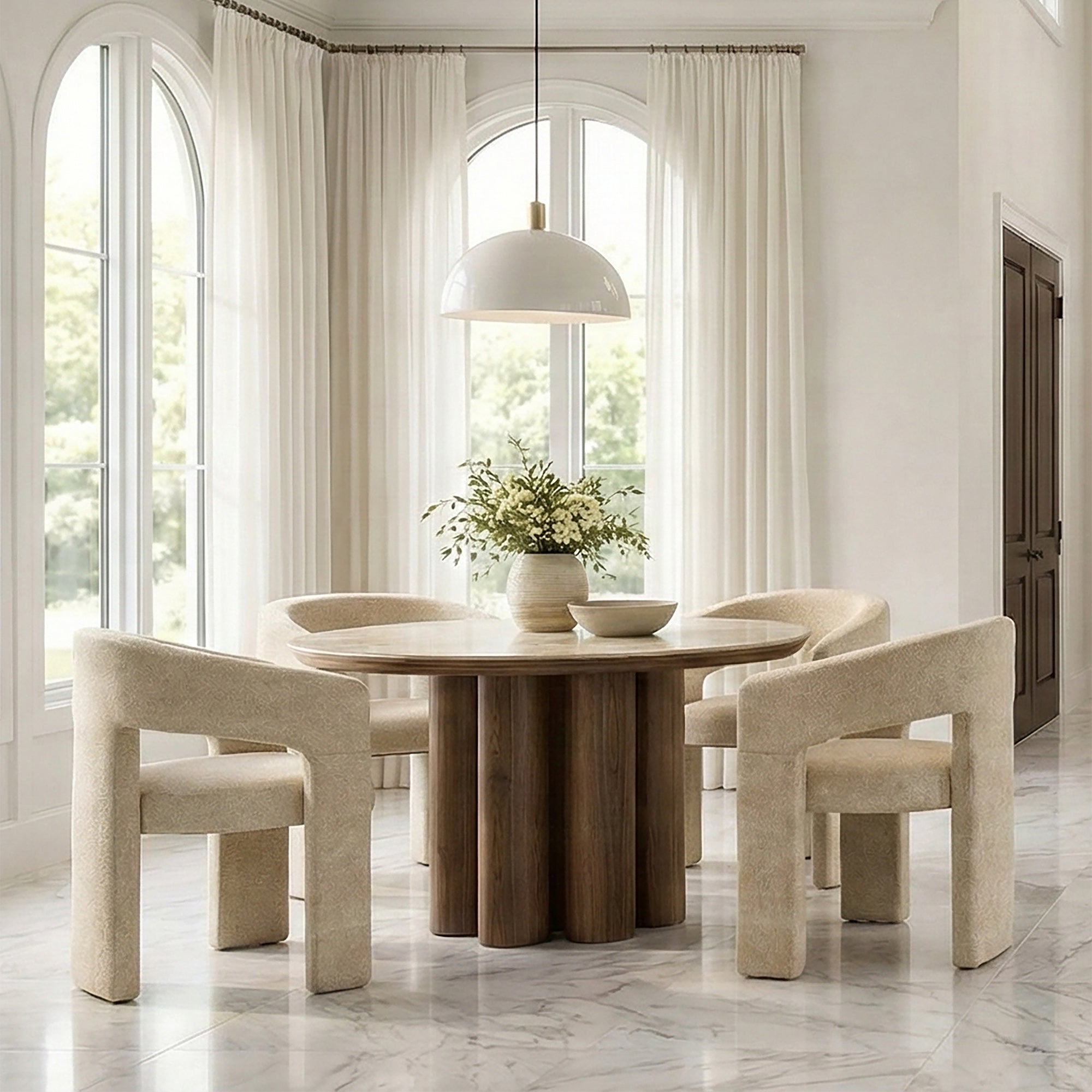 Seaton/Amara 5Pc Dining Set