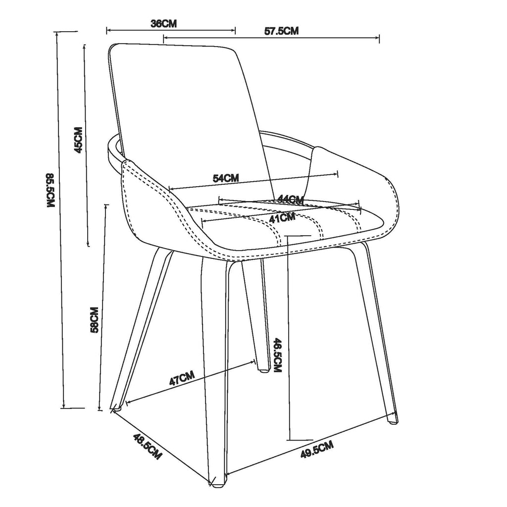 Tovas/Caspian 7Pc Dining Set