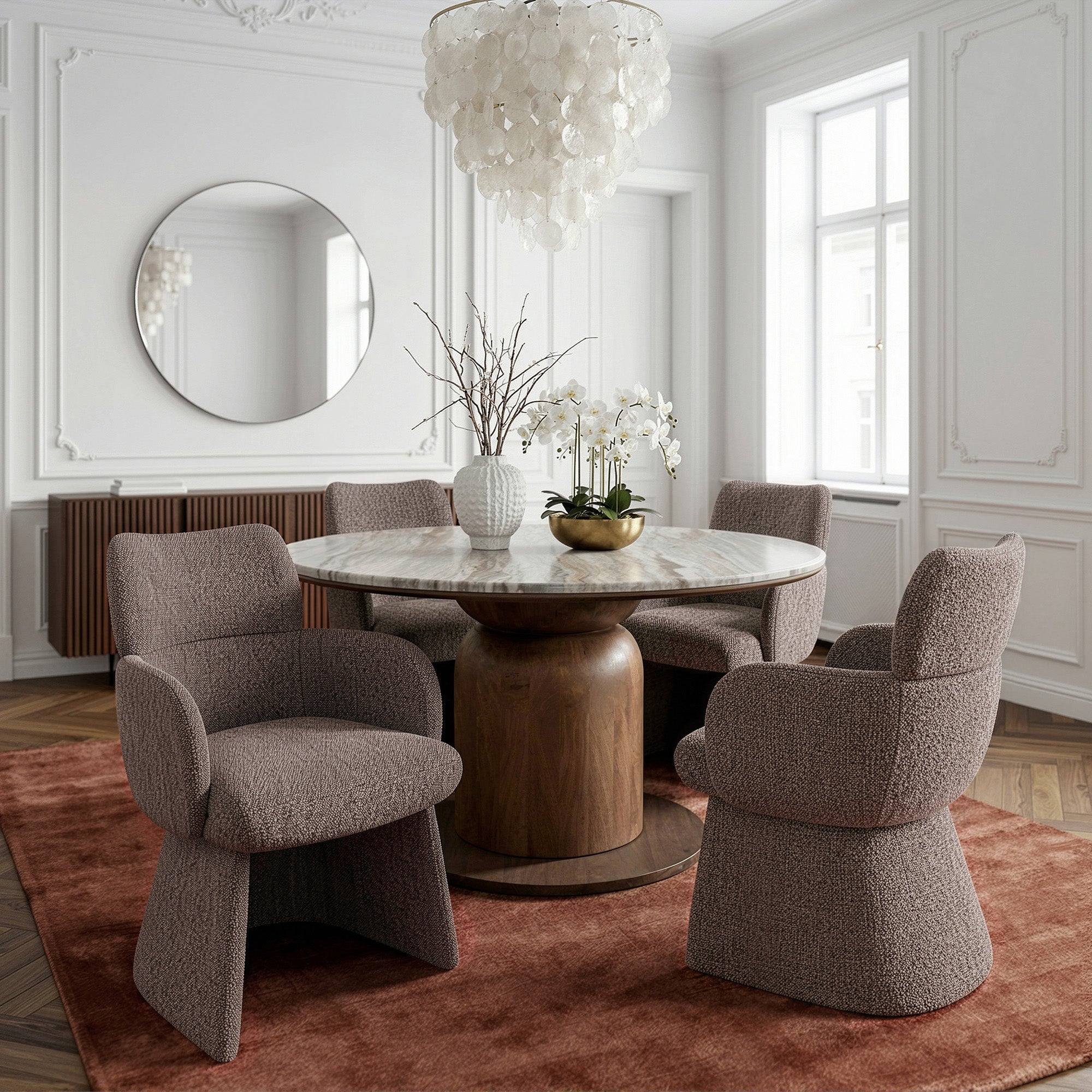 Martina/Titani 5Pc Dining Set
