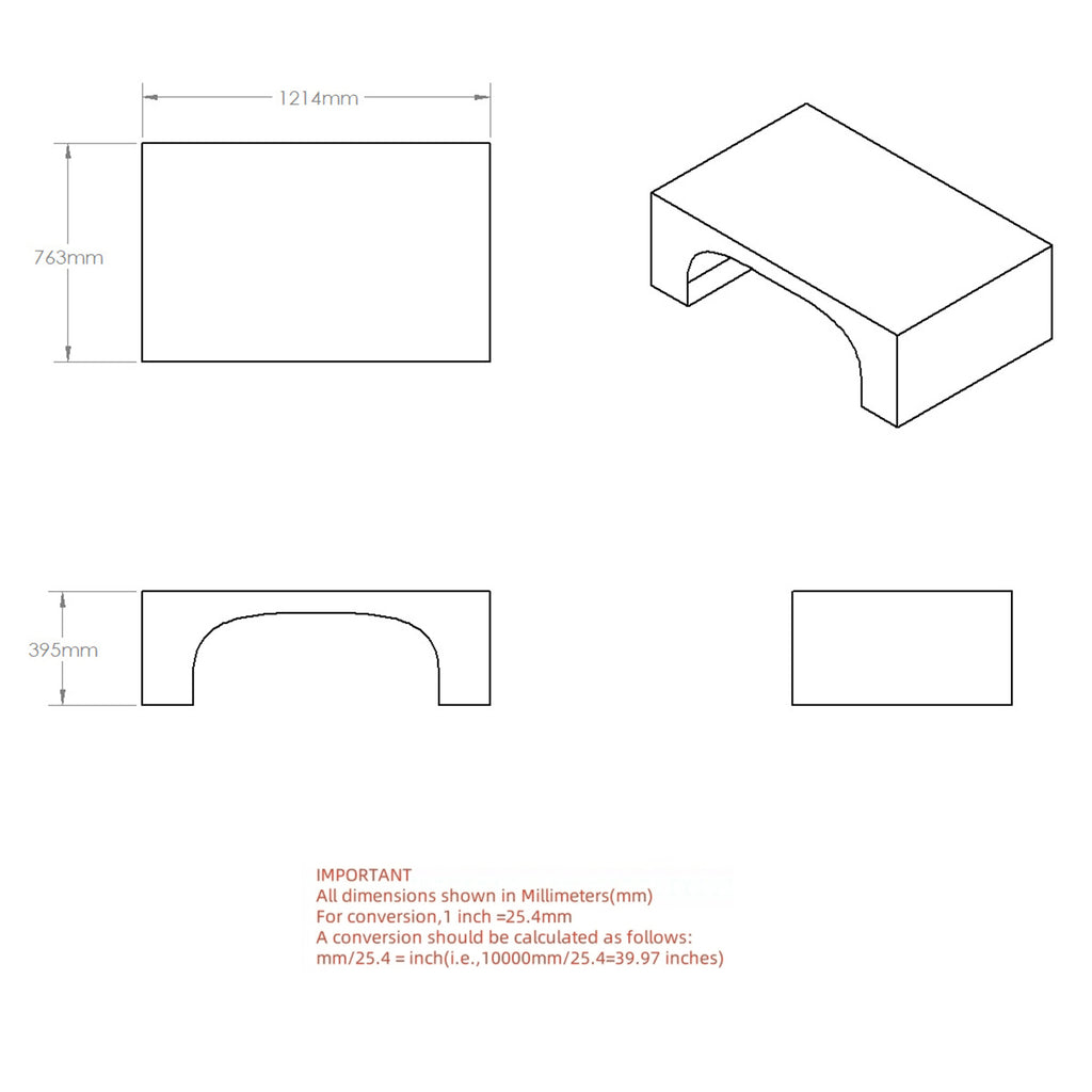 Atticus Rectangular Coffee Table