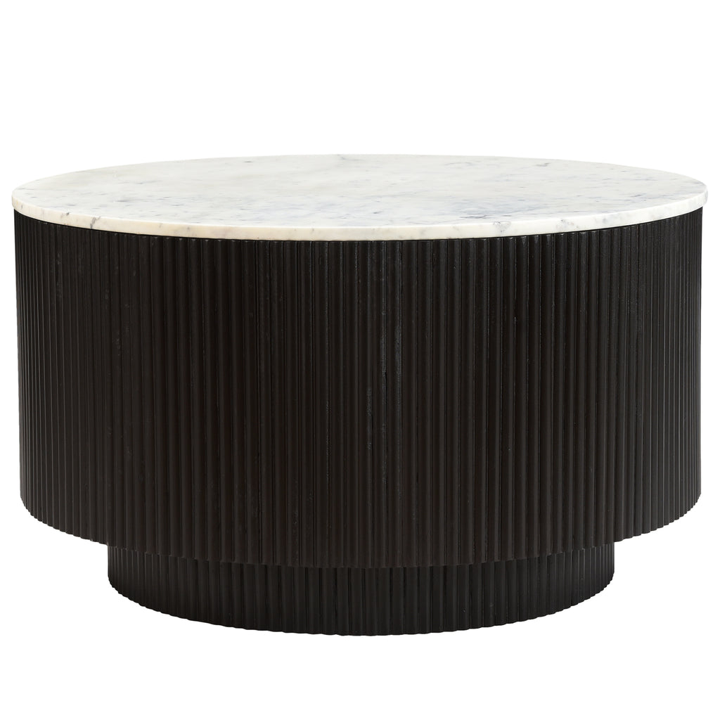 Reyna Round Coffee Table W/Storage