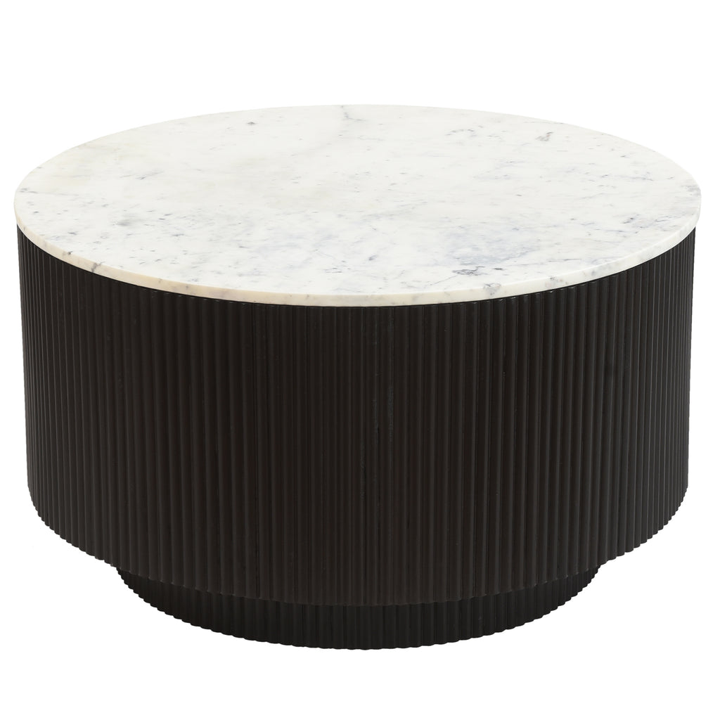 Reyna Round Coffee Table W/Storage
