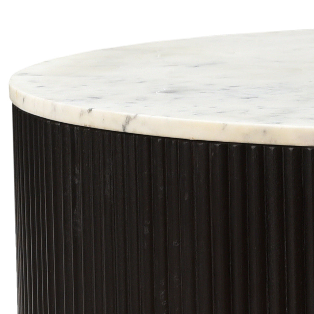Reyna Round Coffee Table W/Storage