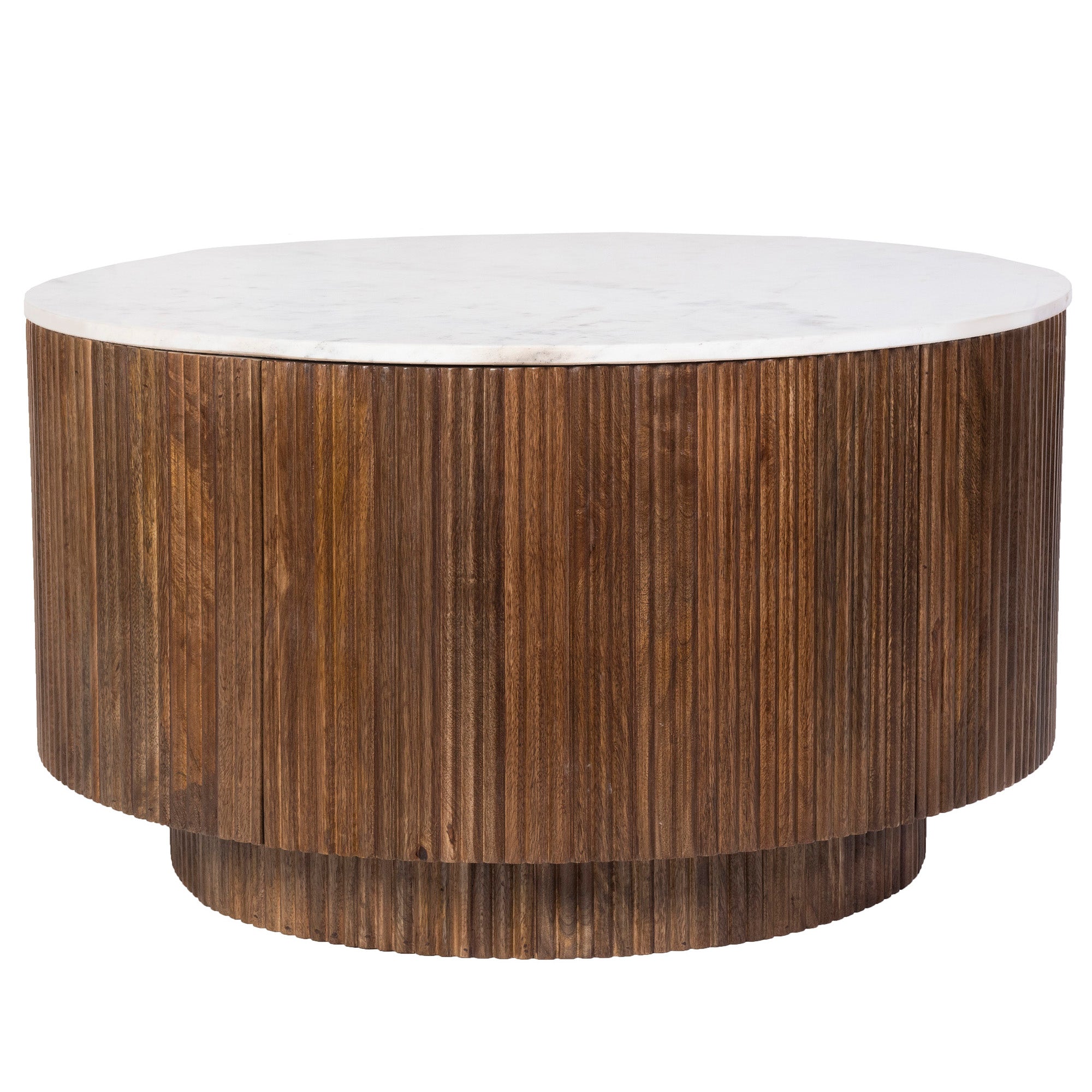 Reyna Round Coffee Table W/Storage