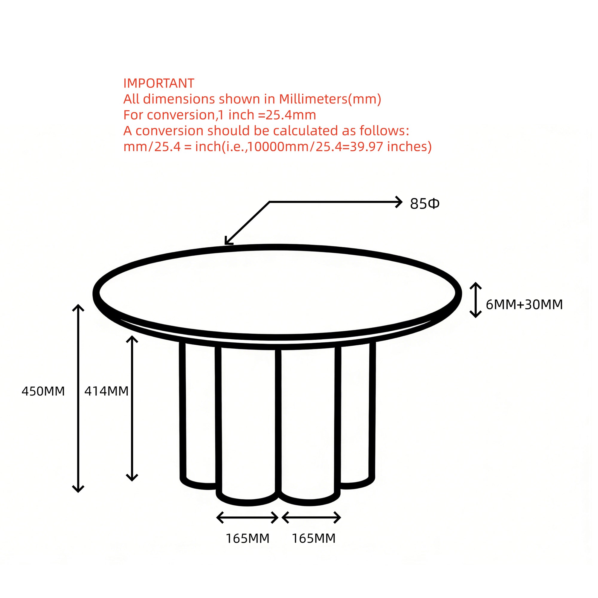 Seaton Round Coffee Table