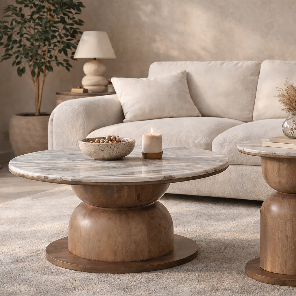 Martina Round Coffee Table