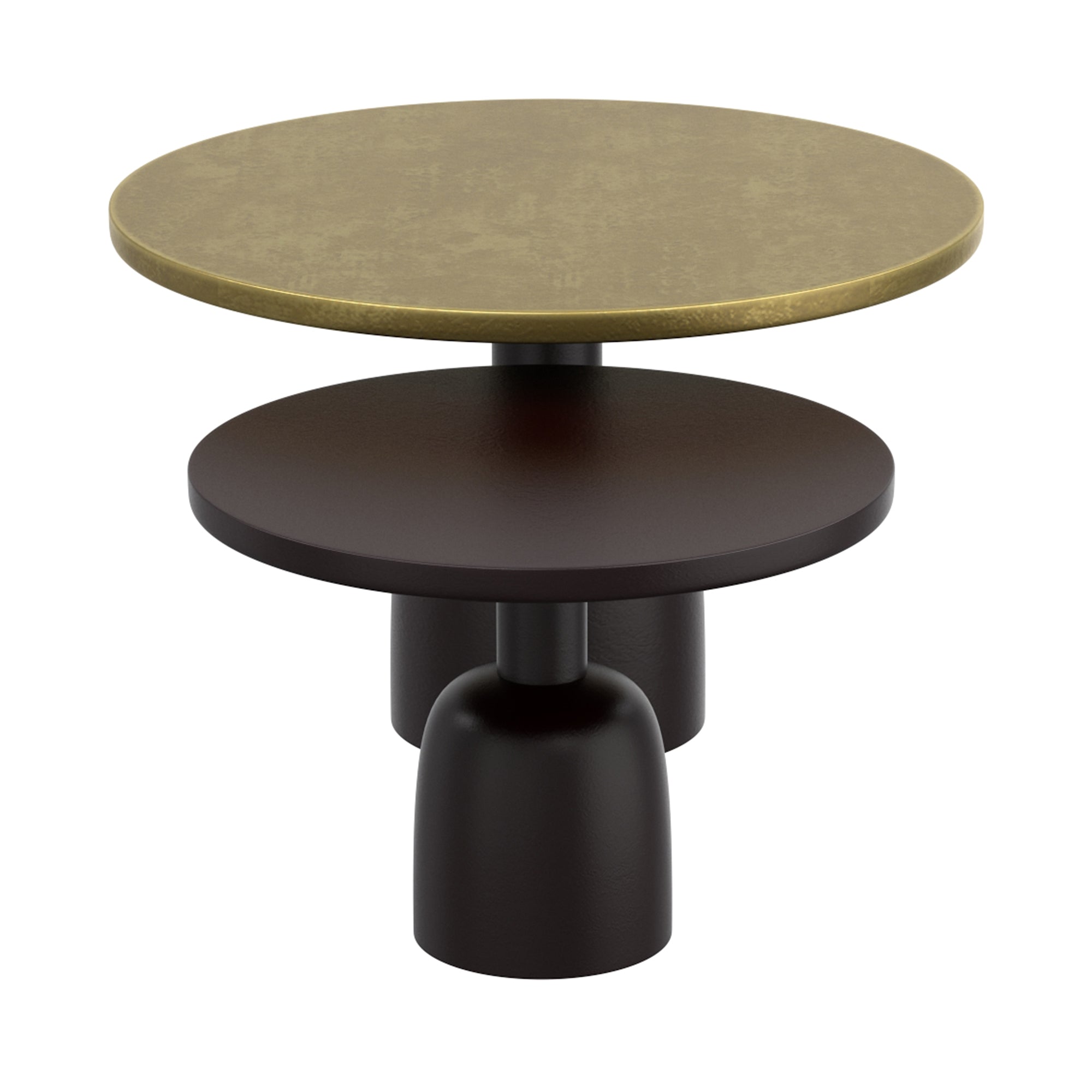 Adira 2Pc Round Coffee Table Set