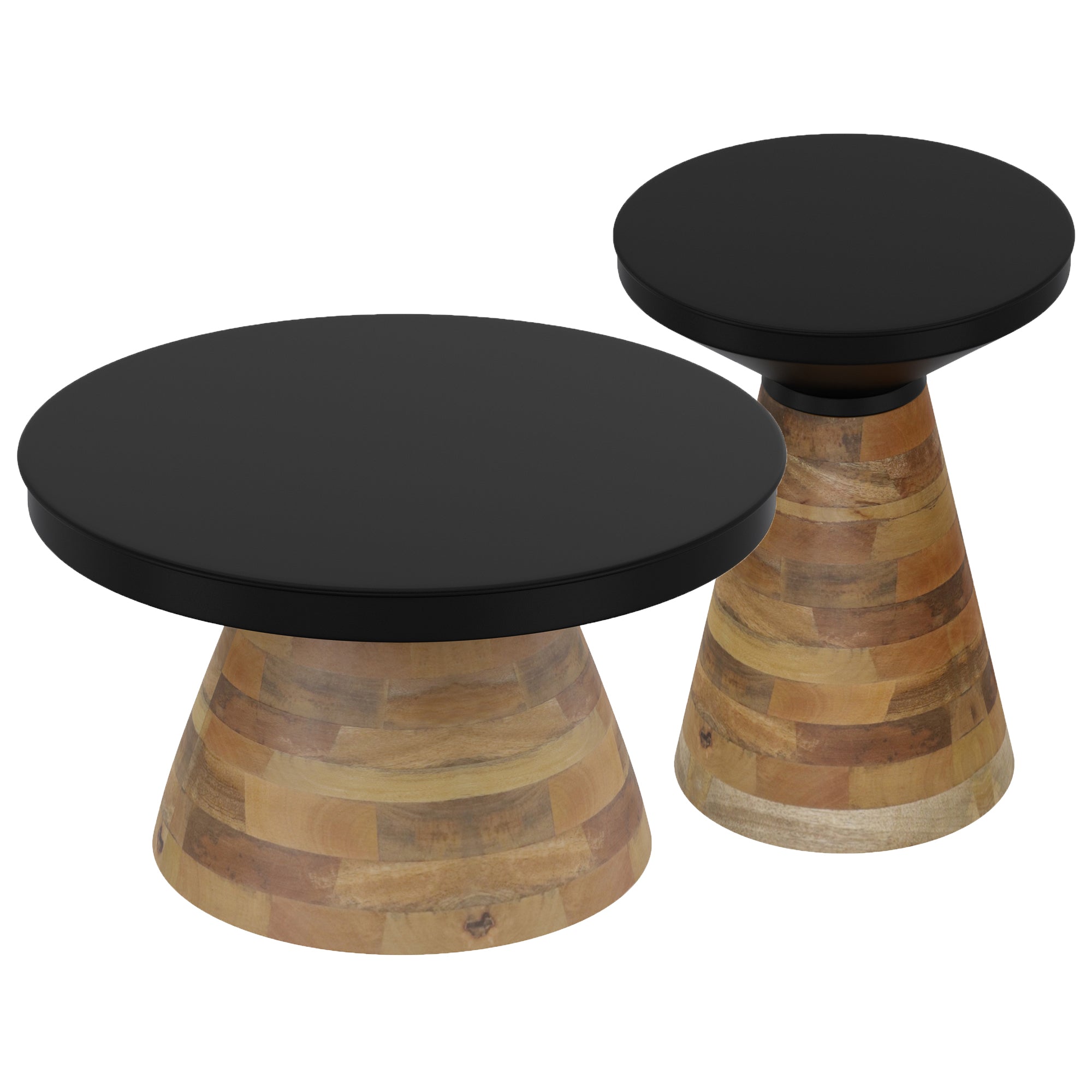 Boden 2Pc Round Coffee Table Set