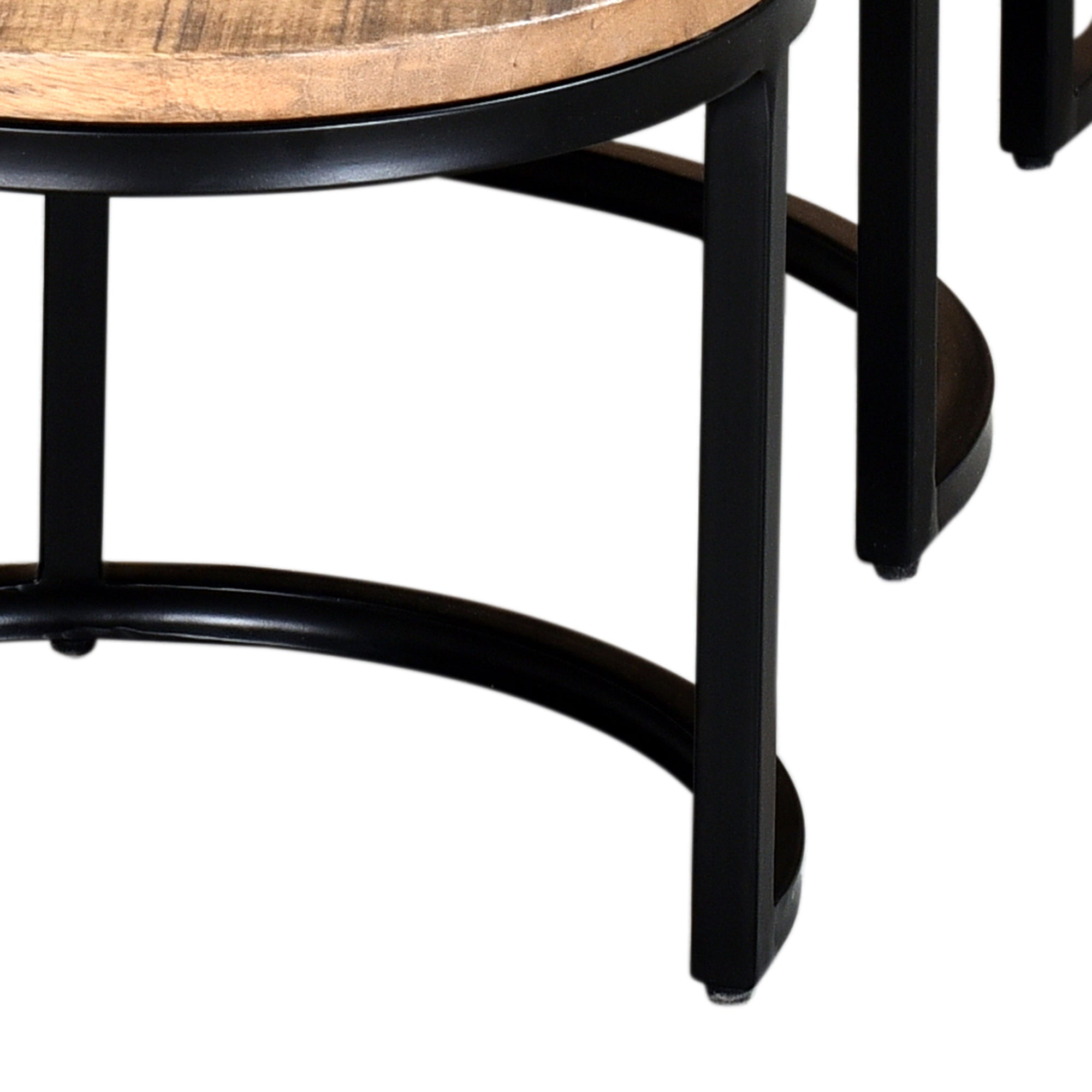 Darsh 3Pc Round Coffee Table Set