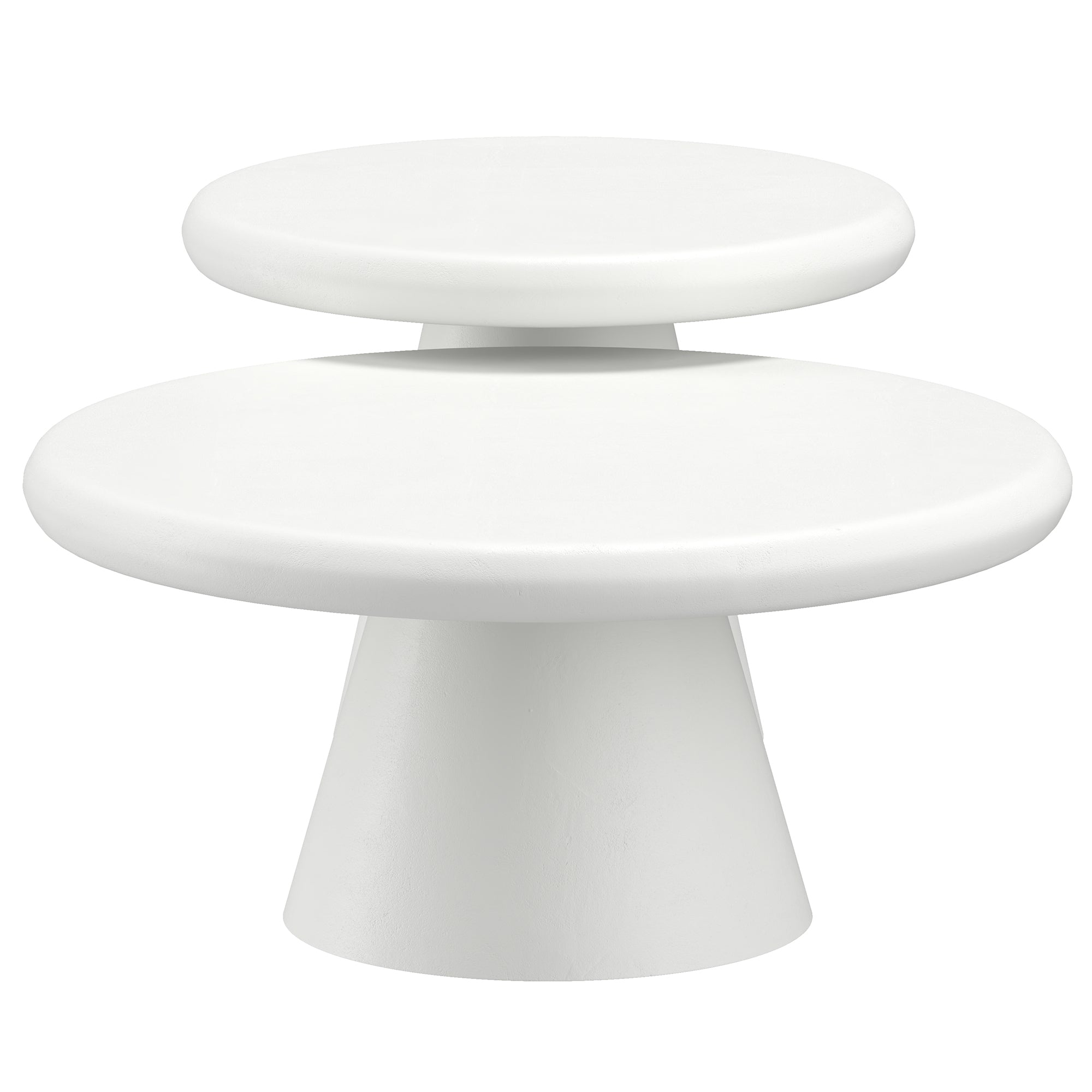 Galio 2Pc Round Coffee Table Set
