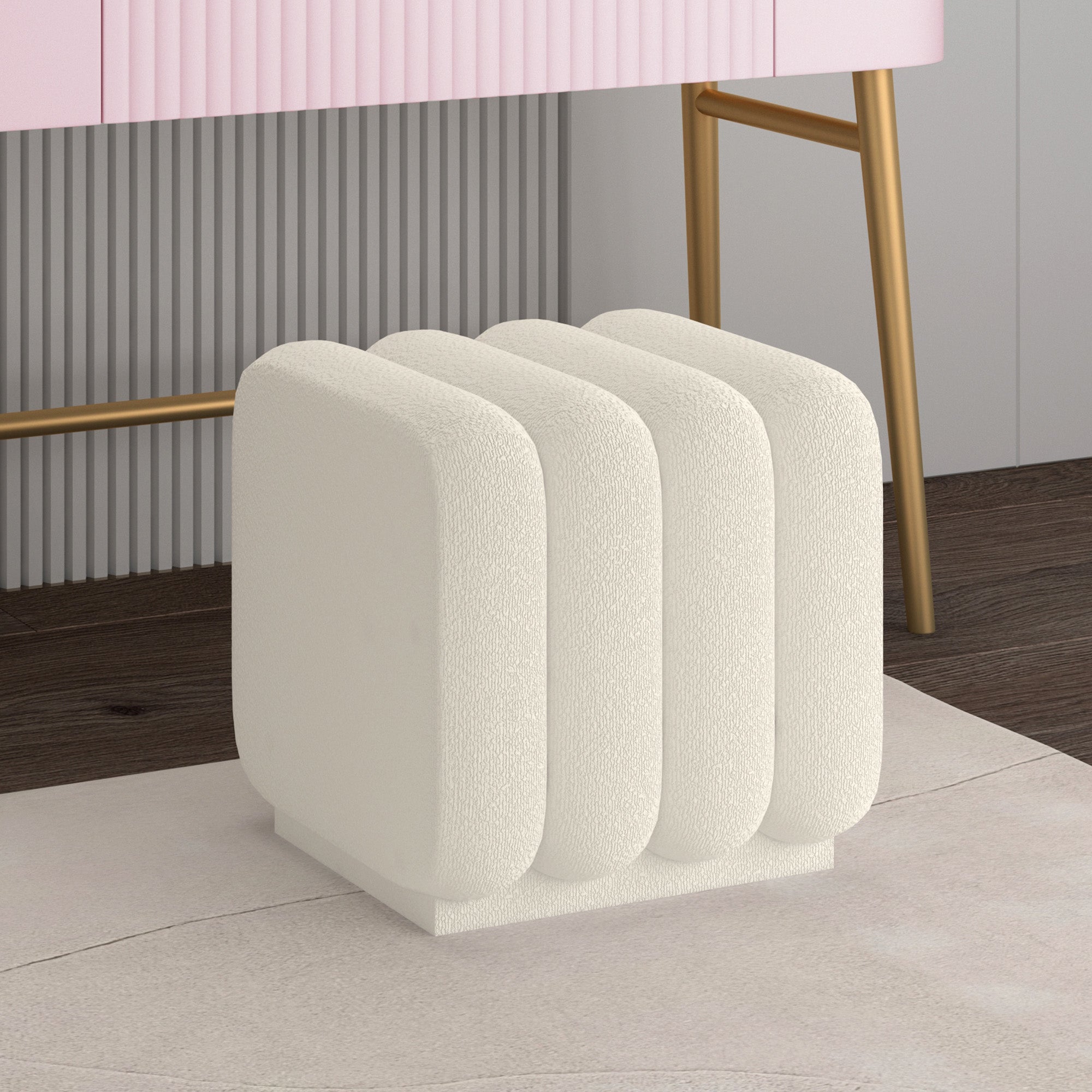 Rigel Small Square Ottoman