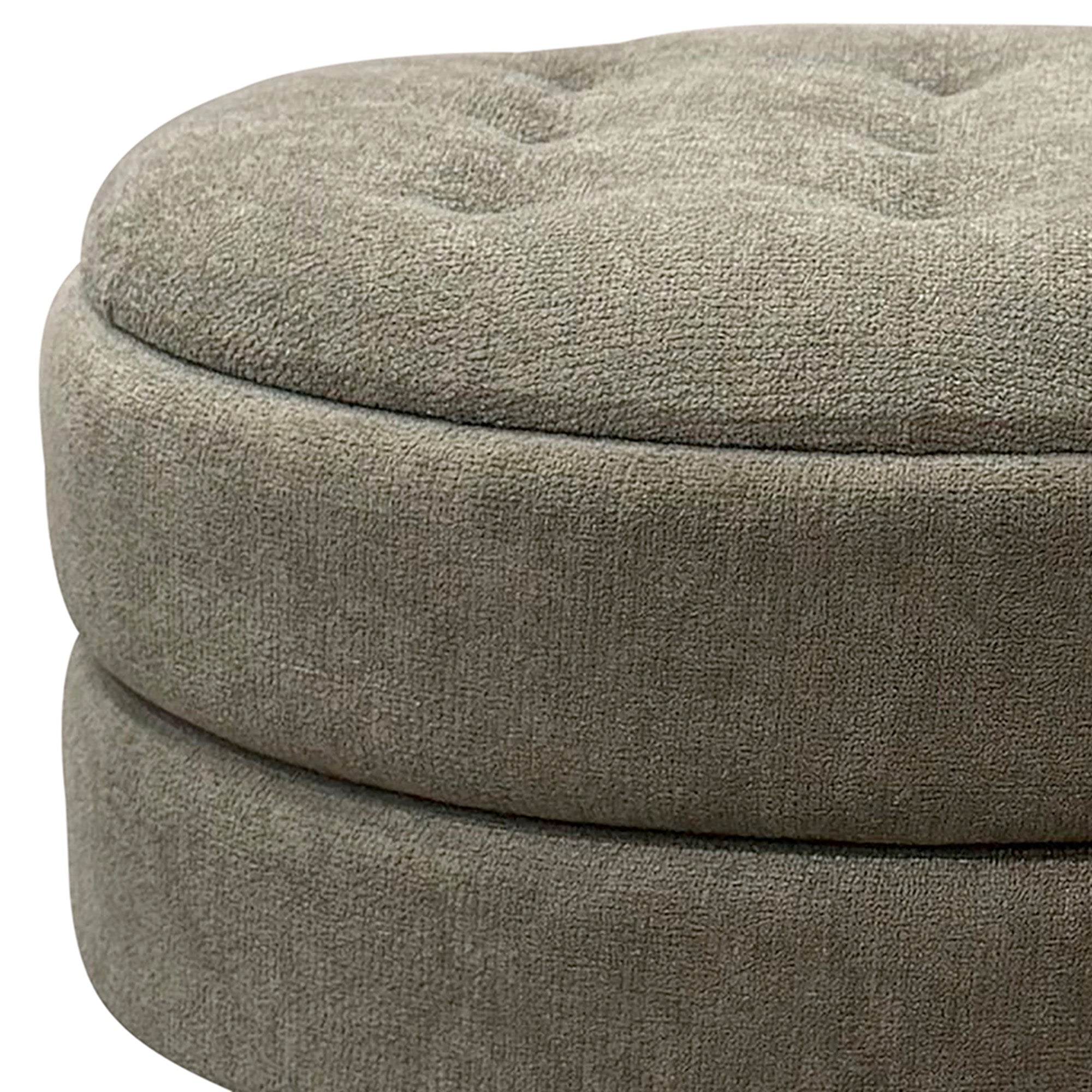 Kepler Round Storage Ottoman
