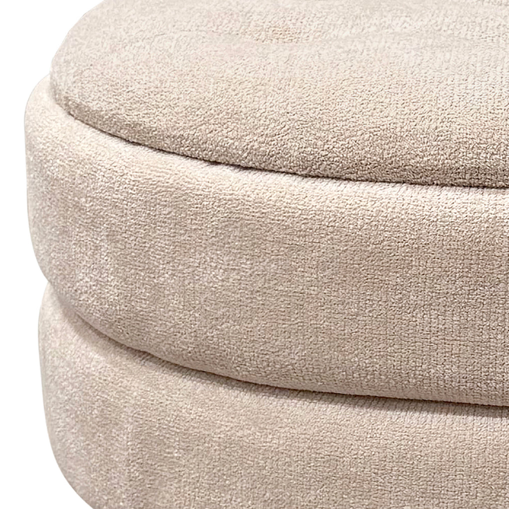 Kepler Round Storage Ottoman