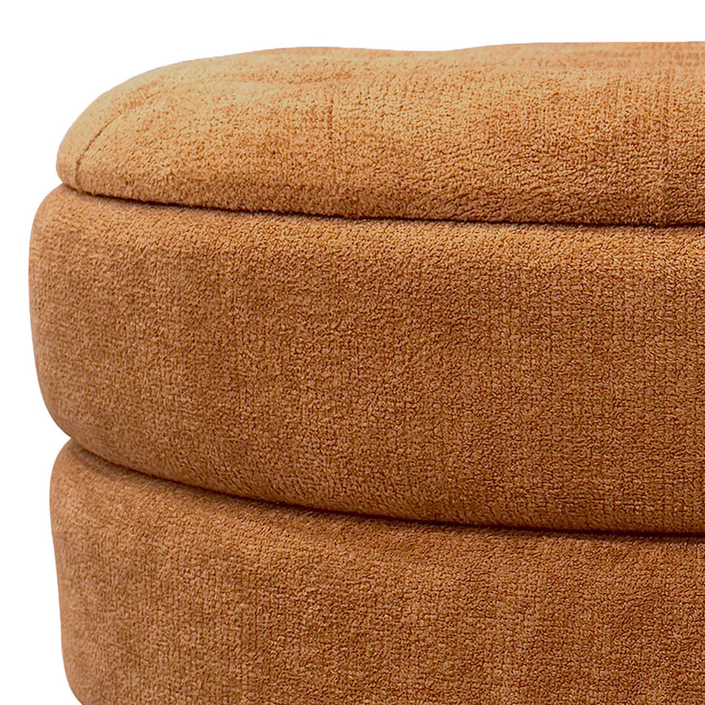 Kepler Round Storage Ottoman