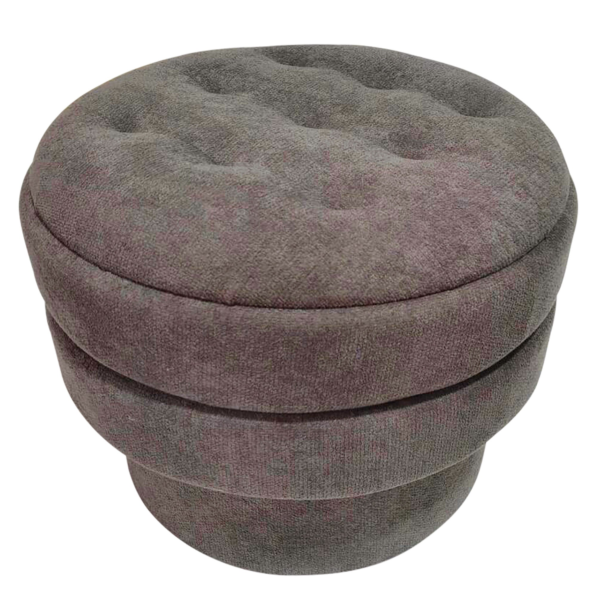 Kepler Round Storage Ottoman