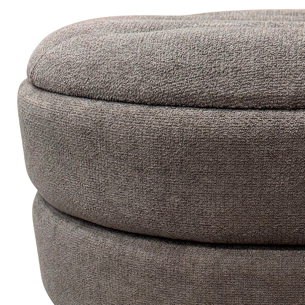 Kepler Round Storage Ottoman