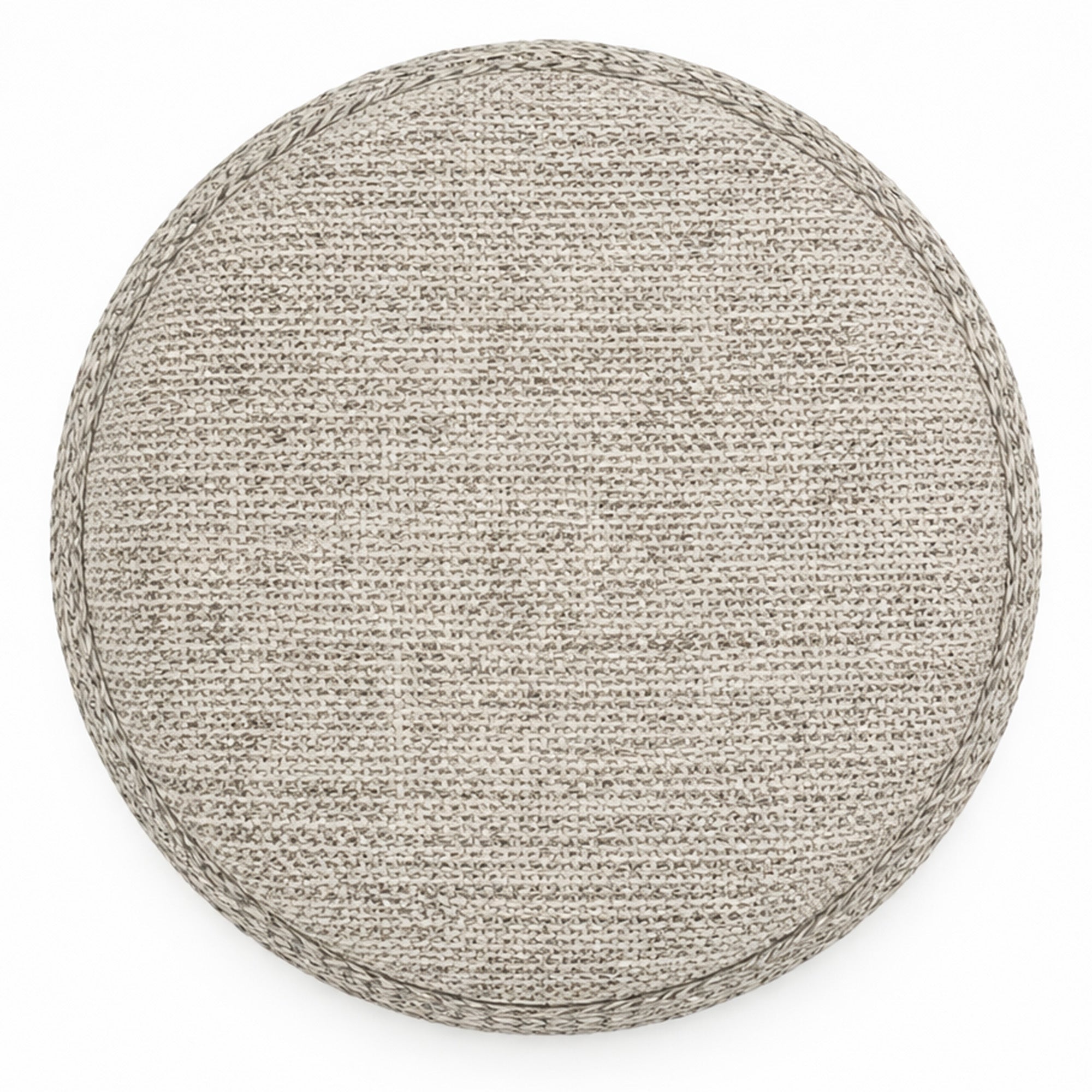 Indigo Round Storage Ottoman