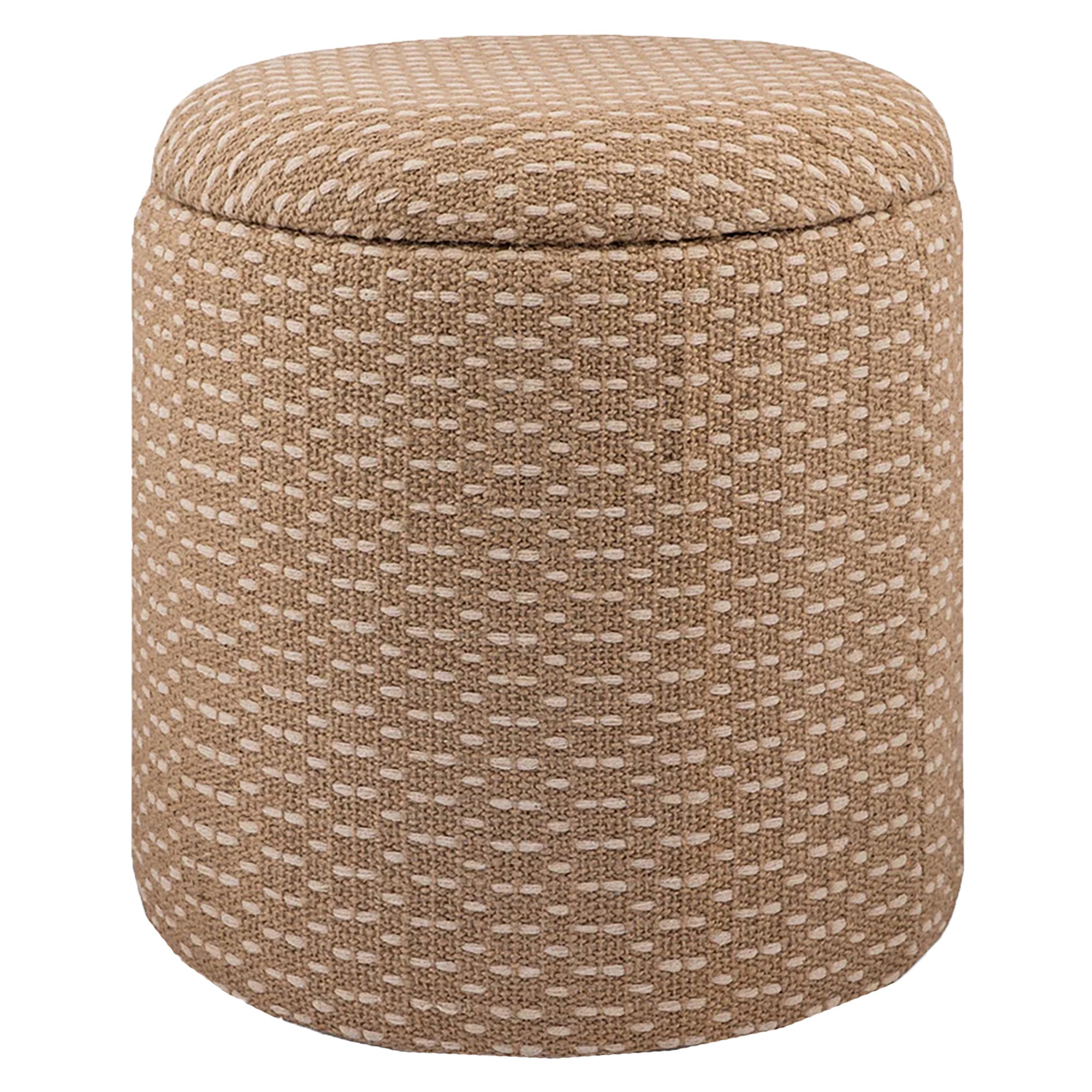 Fenna Round Ottoman