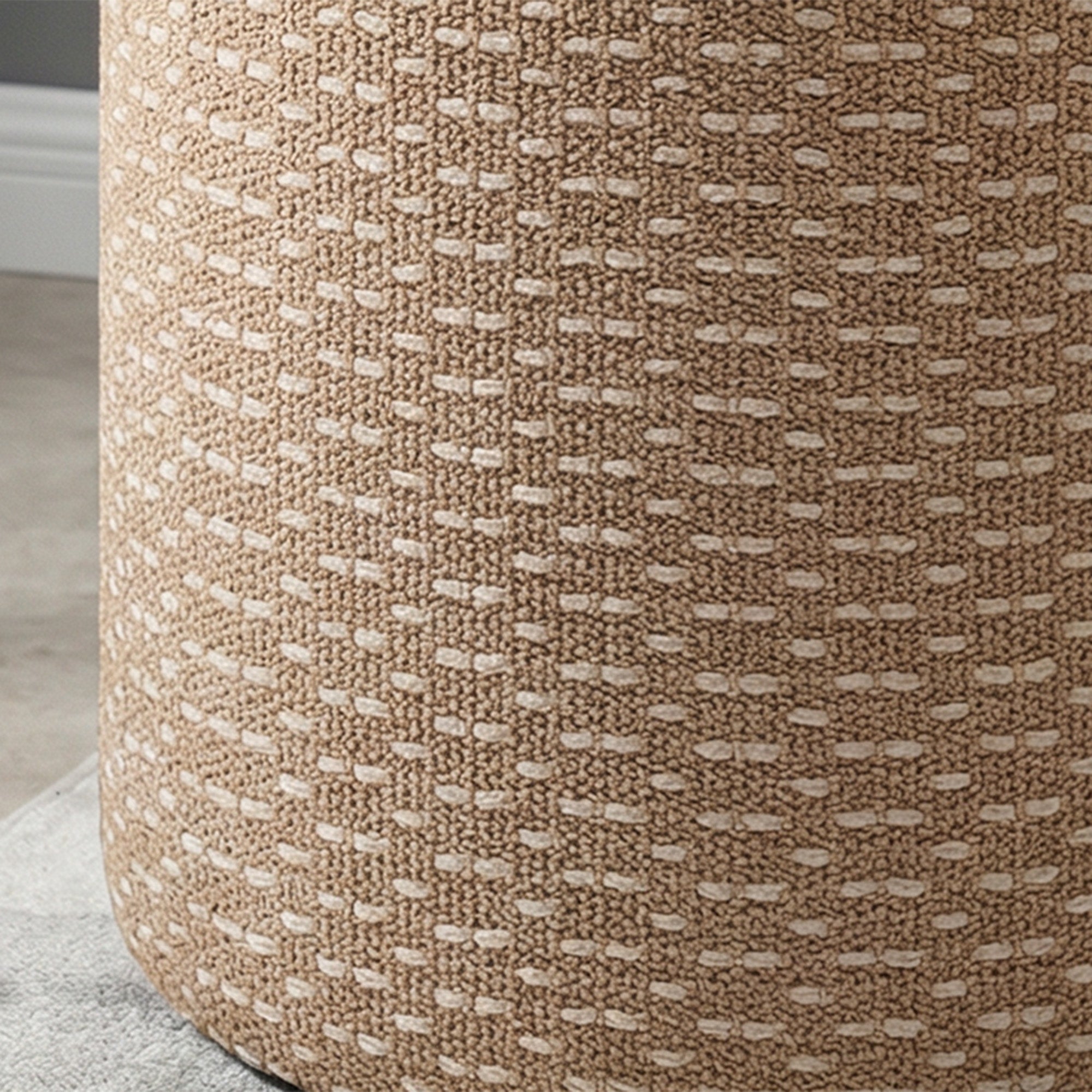 Fenna Round Ottoman