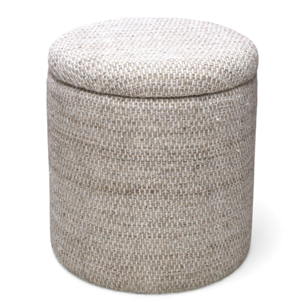 Dalia Round Storage Ottoman
