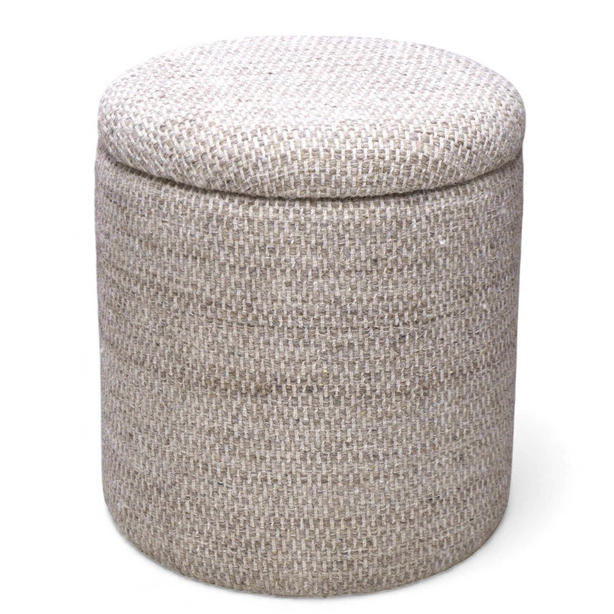 Dalia Round Storage Ottoman