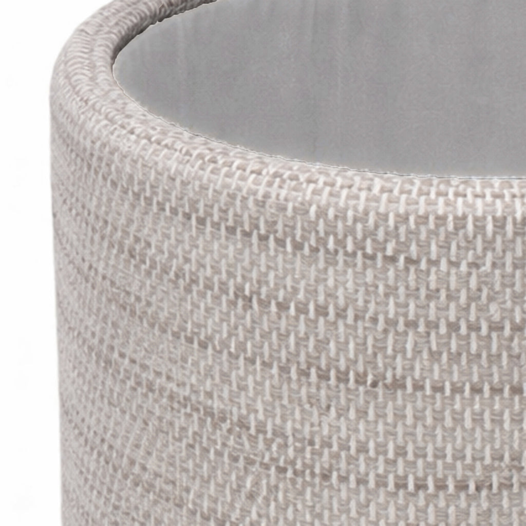 Dalia Round Storage Ottoman