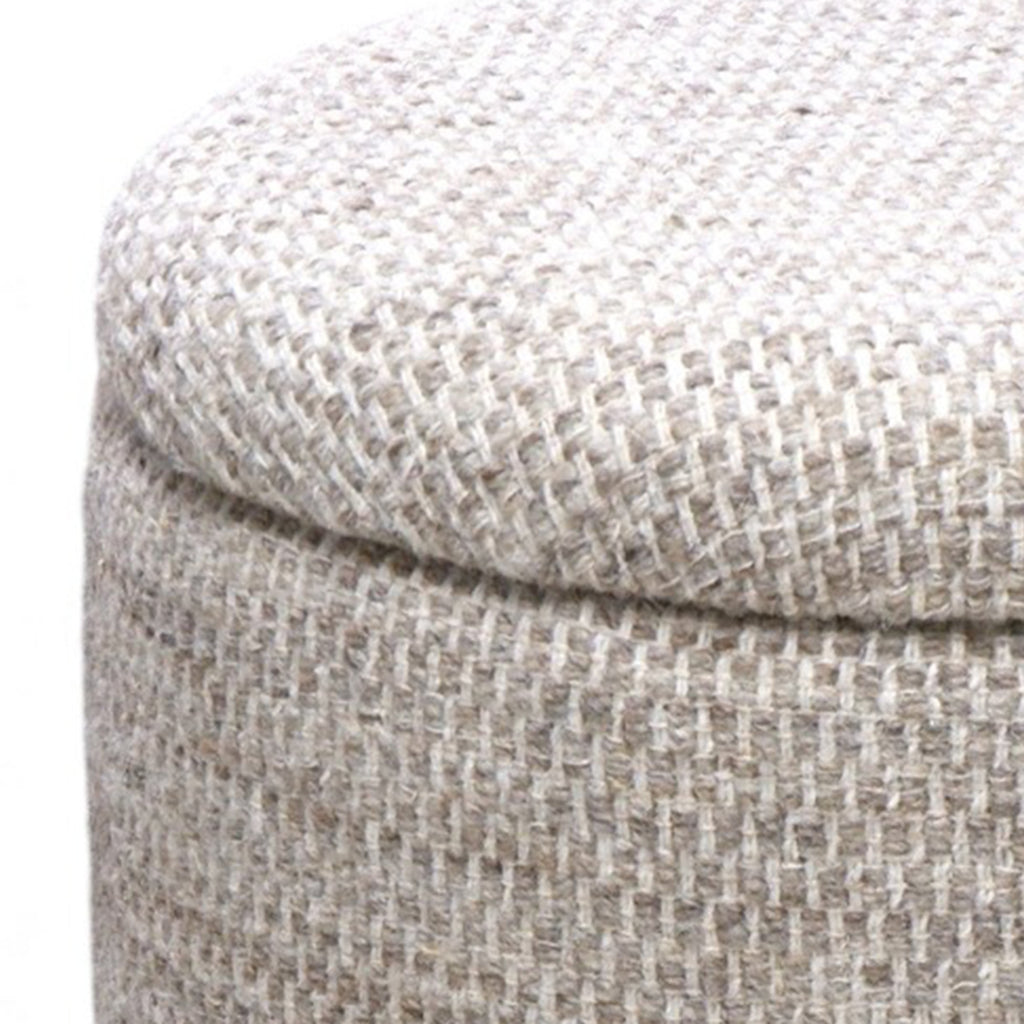 Dalia Round Storage Ottoman