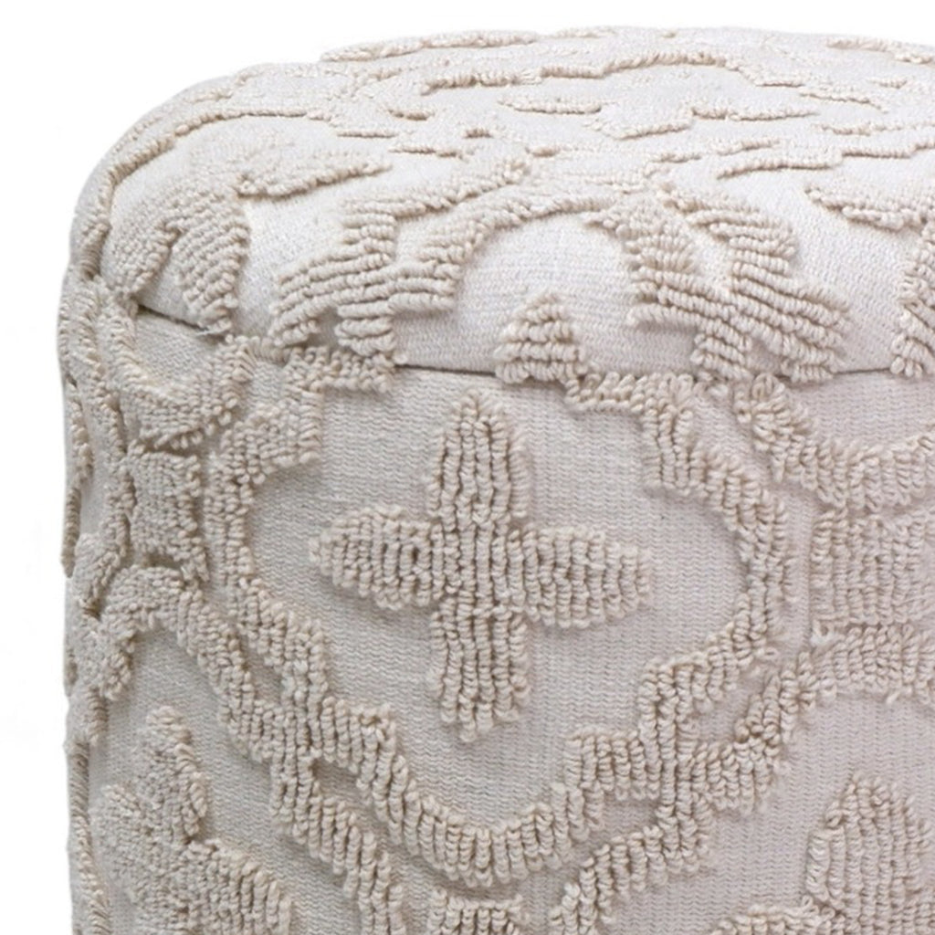Magnolia Round Storage Ottoman