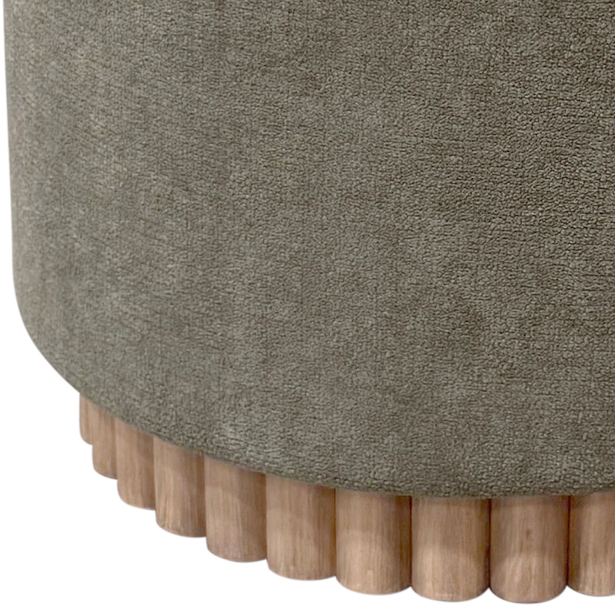 Sadie Round Storage Ottoman