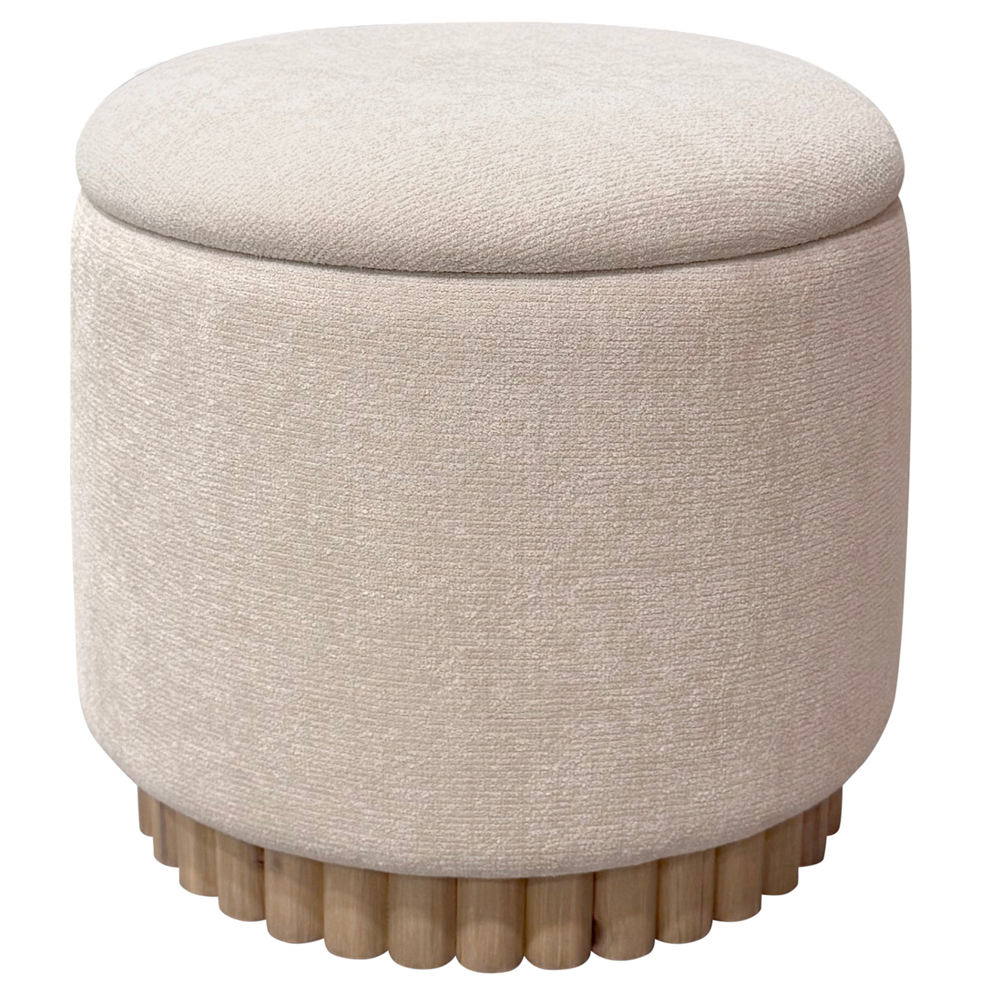 Sadie Round Storage Ottoman