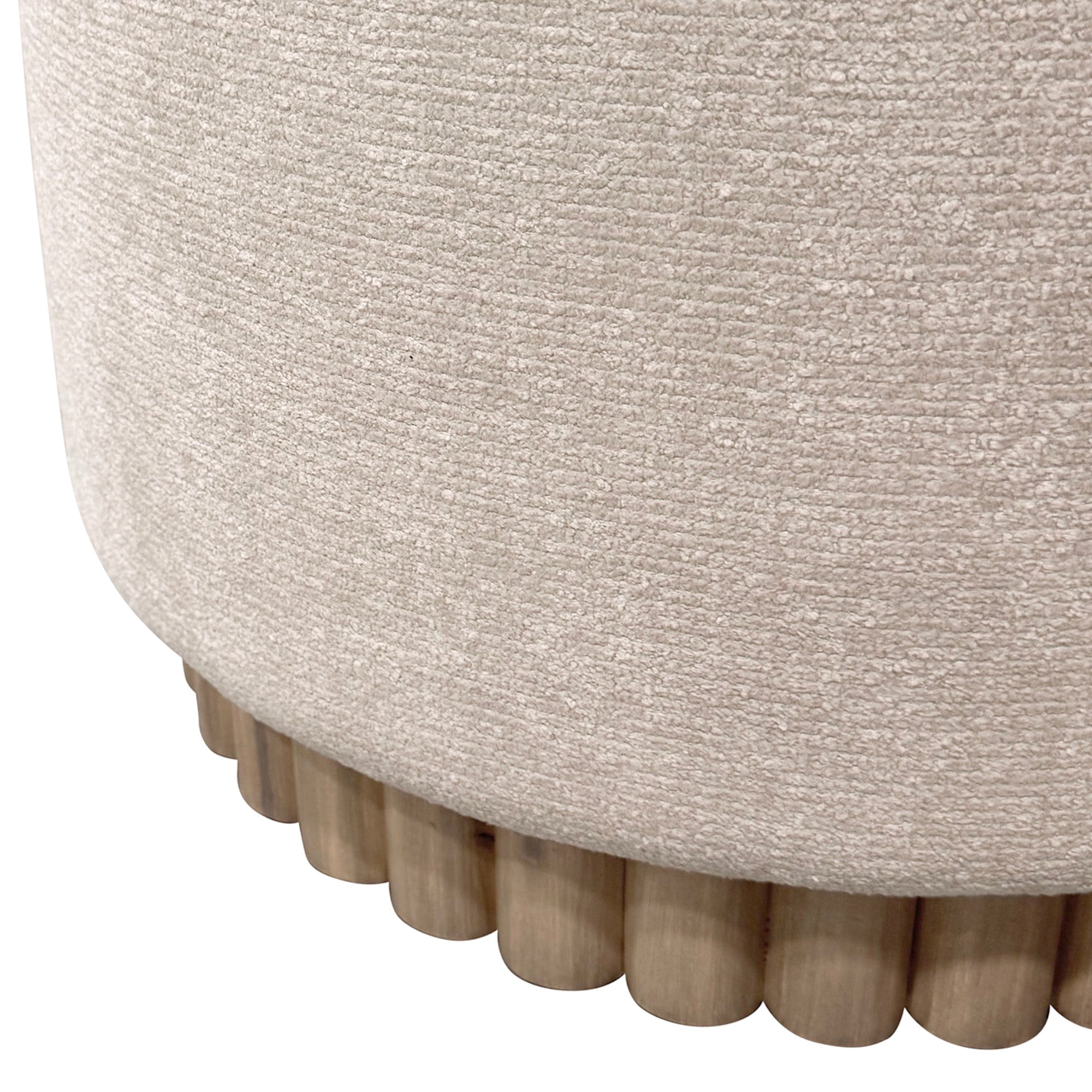 Sadie Round Storage Ottoman