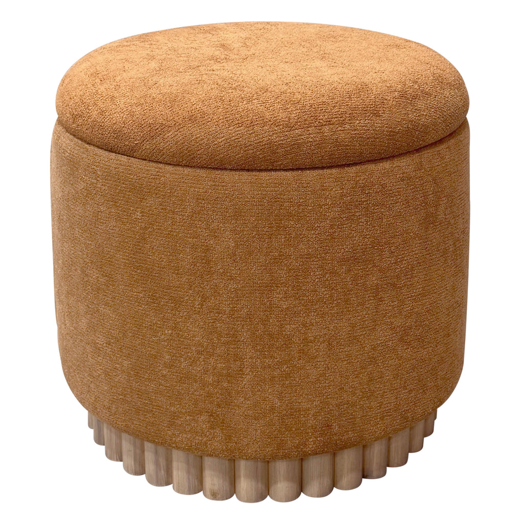 Sadie Round Storage Ottoman