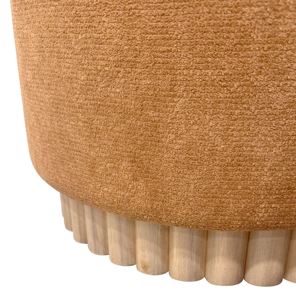 Sadie Round Storage Ottoman