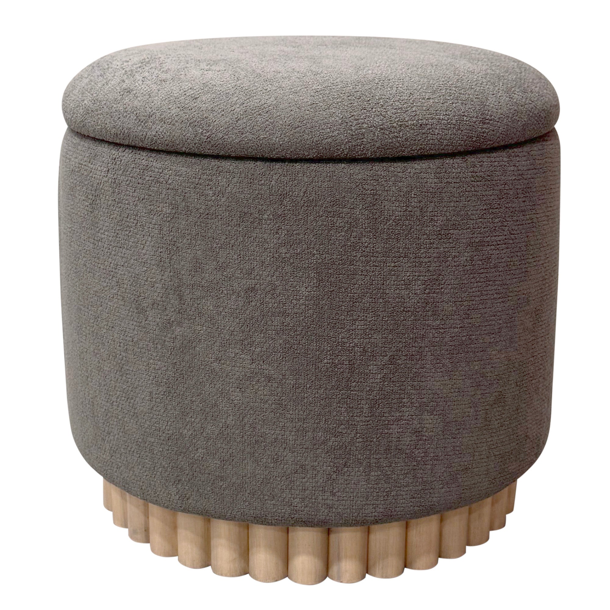 Sadie Round Storage Ottoman